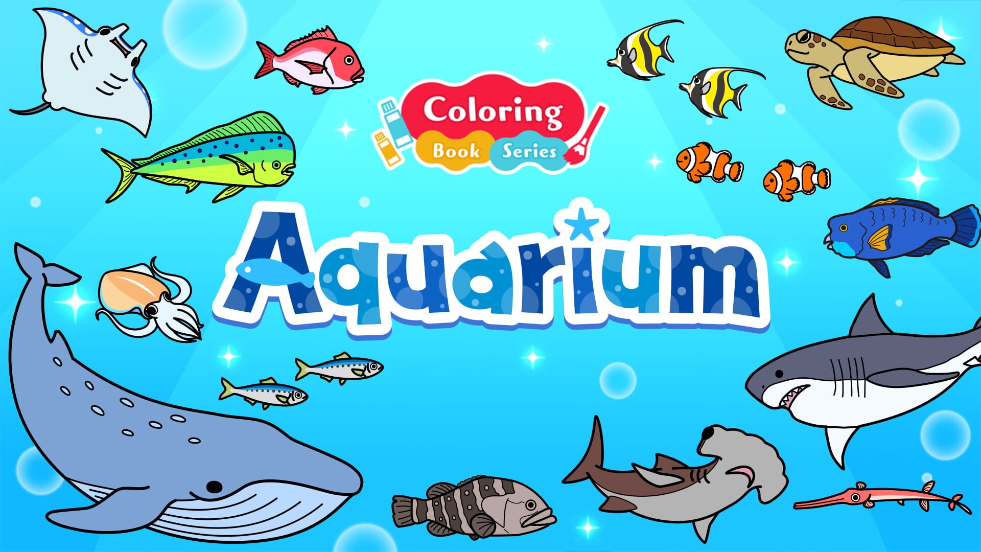 Foto do jogo Coloring Book Series: Aquarium