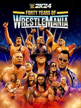 Foto do jogo WWE 2K24 Forty Years of WrestleMania
