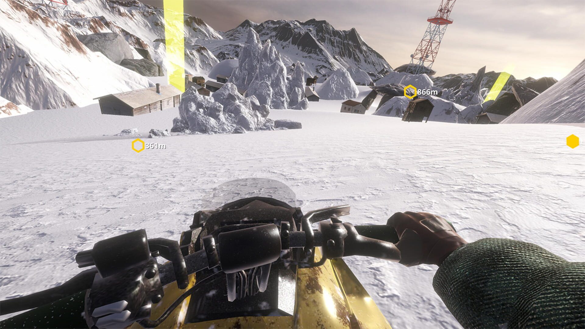 Foto do jogo Snow Moto: Racing Adventure