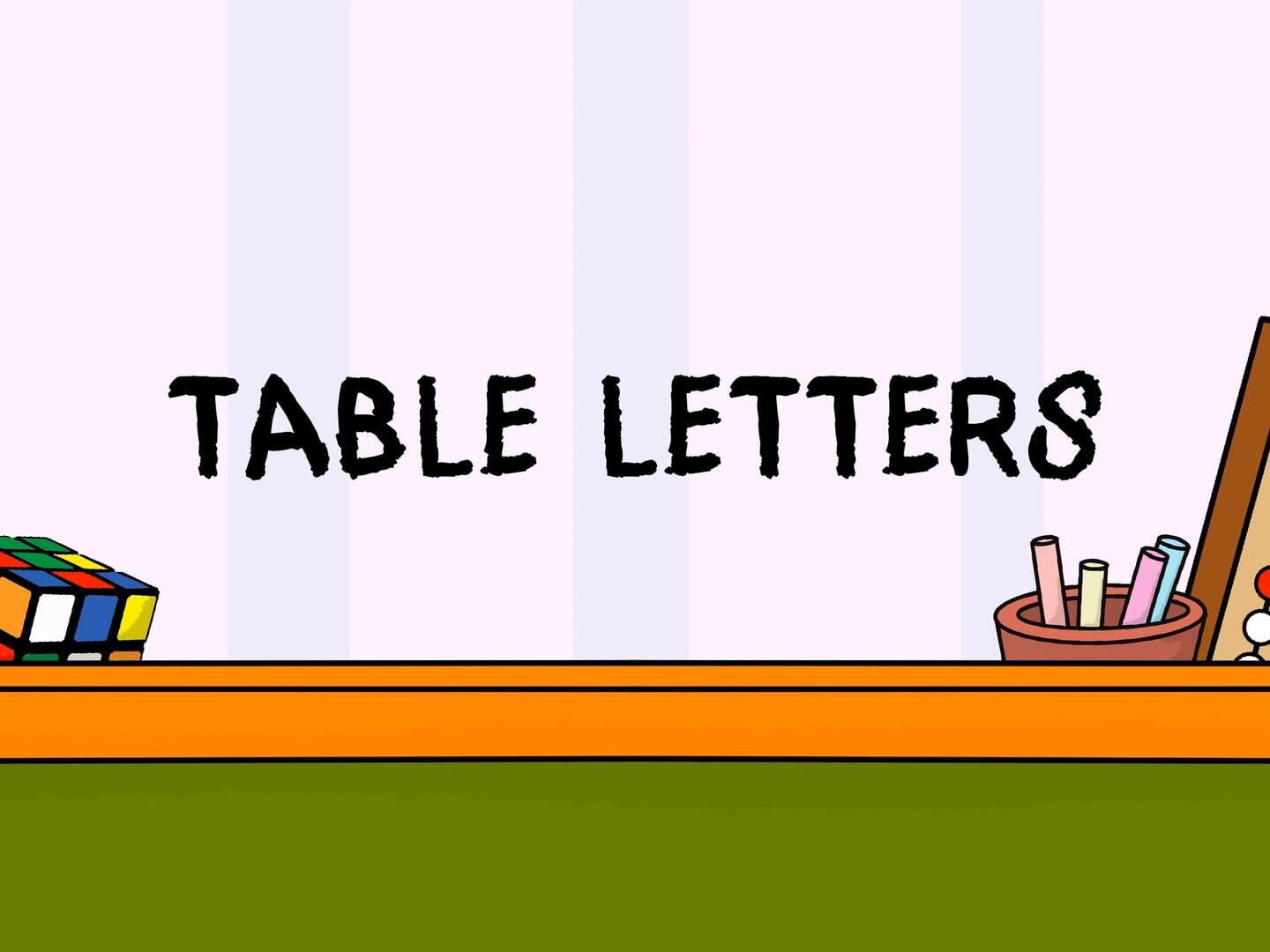 Foto do jogo Table Letters