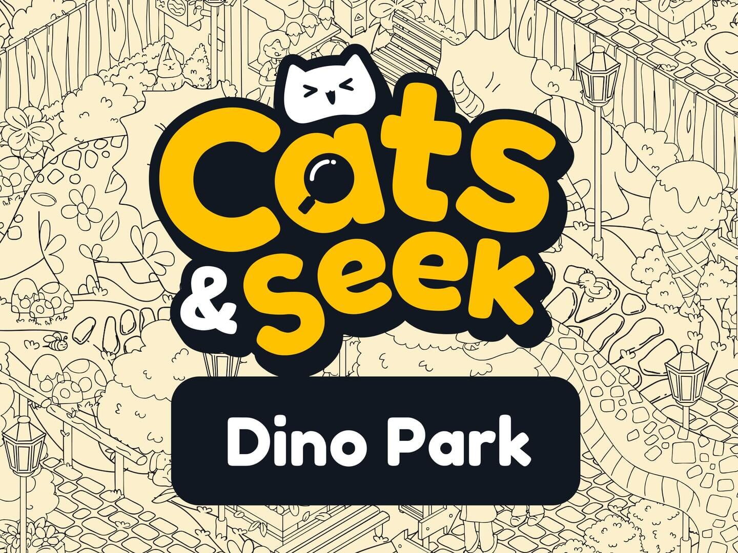Foto do jogo Cats and Seek: Dino Park