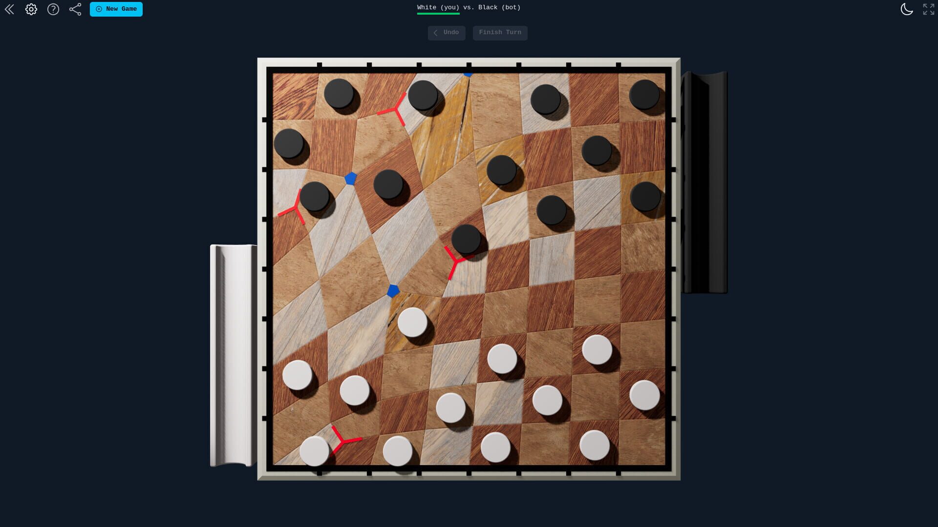Foto do jogo Checkers Twist