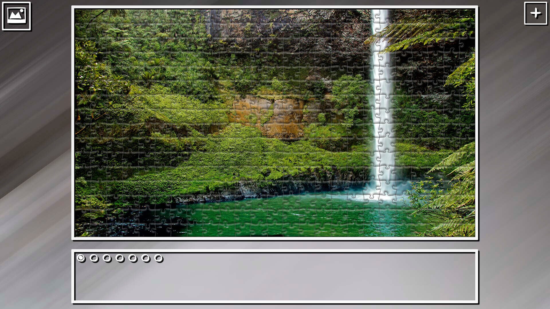 Foto do jogo Super Jigsaw Puzzle: Generations - Waterfalls 2