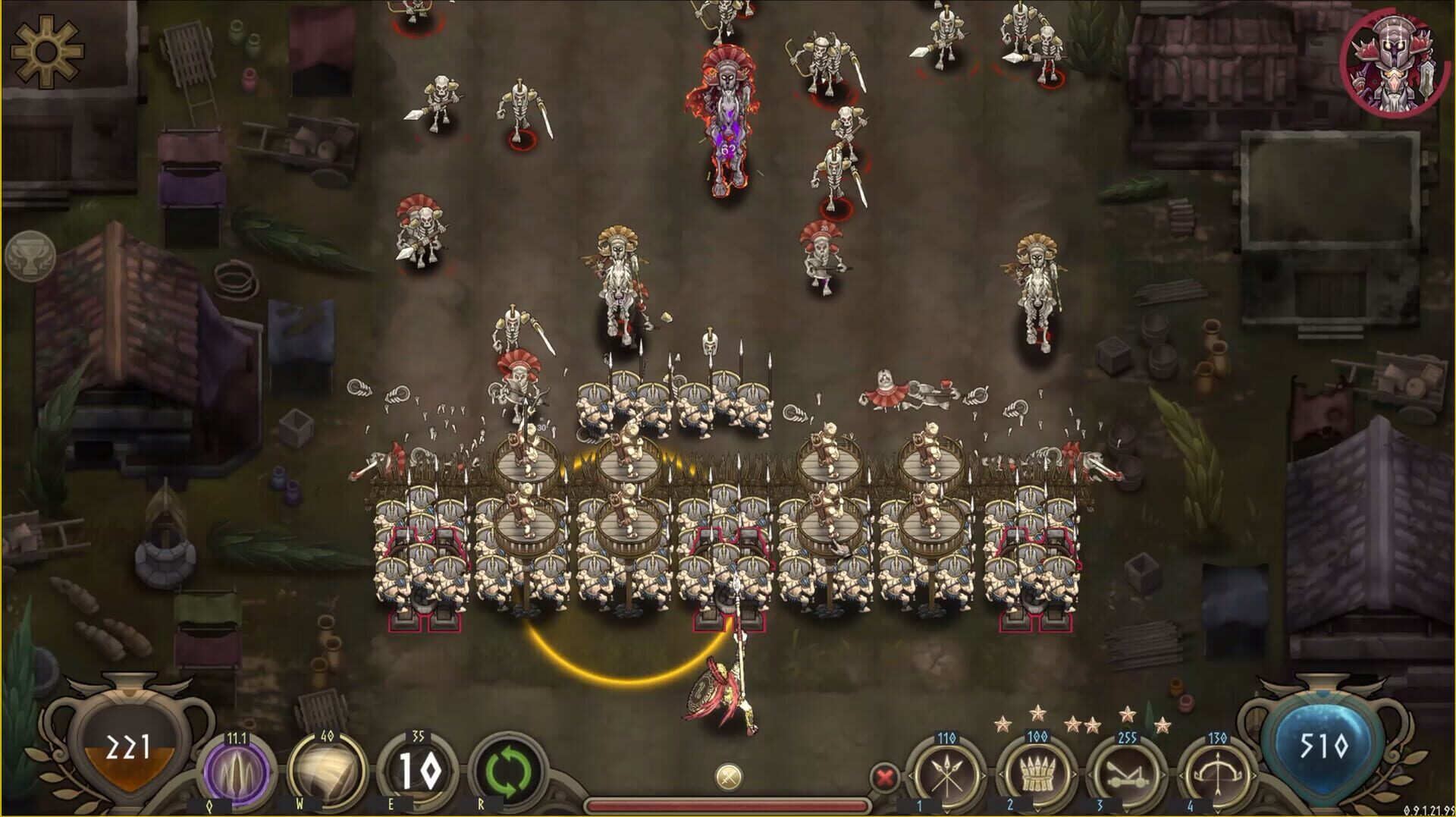 Foto do jogo Legendary Hoplite: Arachne’s Trial
