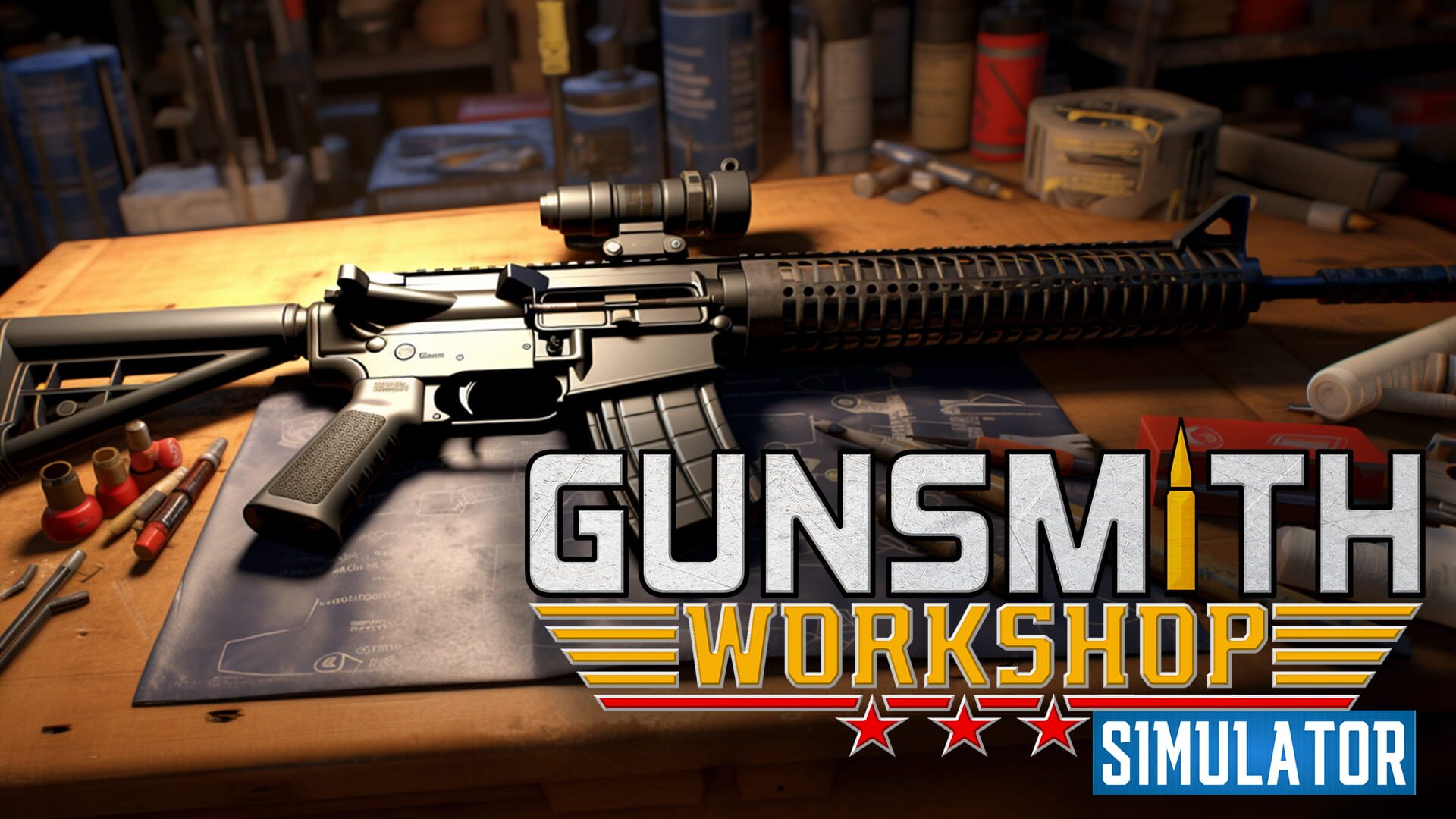 Foto do jogo Gunsmith Workshop Simulator