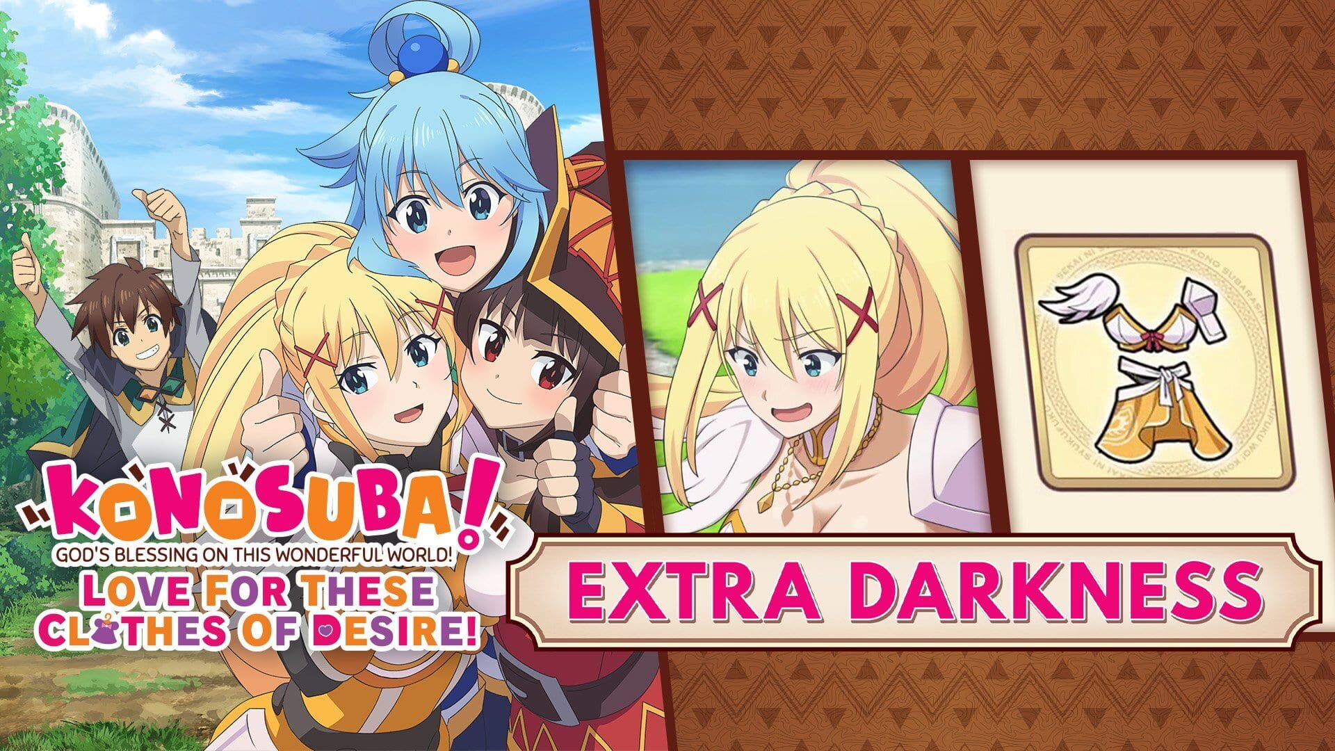 Foto do jogo KonoSuba: God's Blessing on this Wonderful World!: Darkness Special Swimsuit