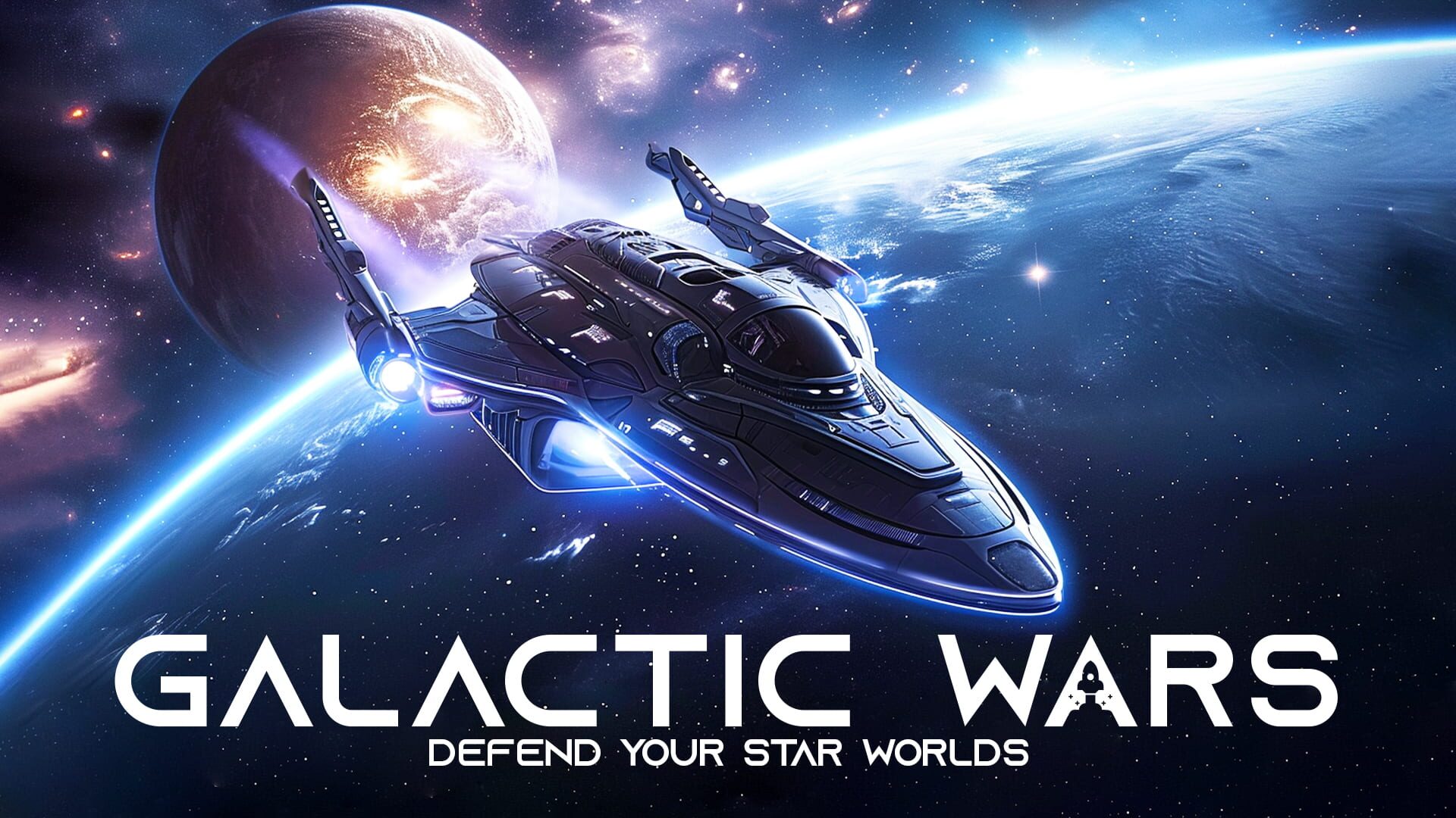 Foto do jogo Galactic Wars: Defend Your Star Worlds