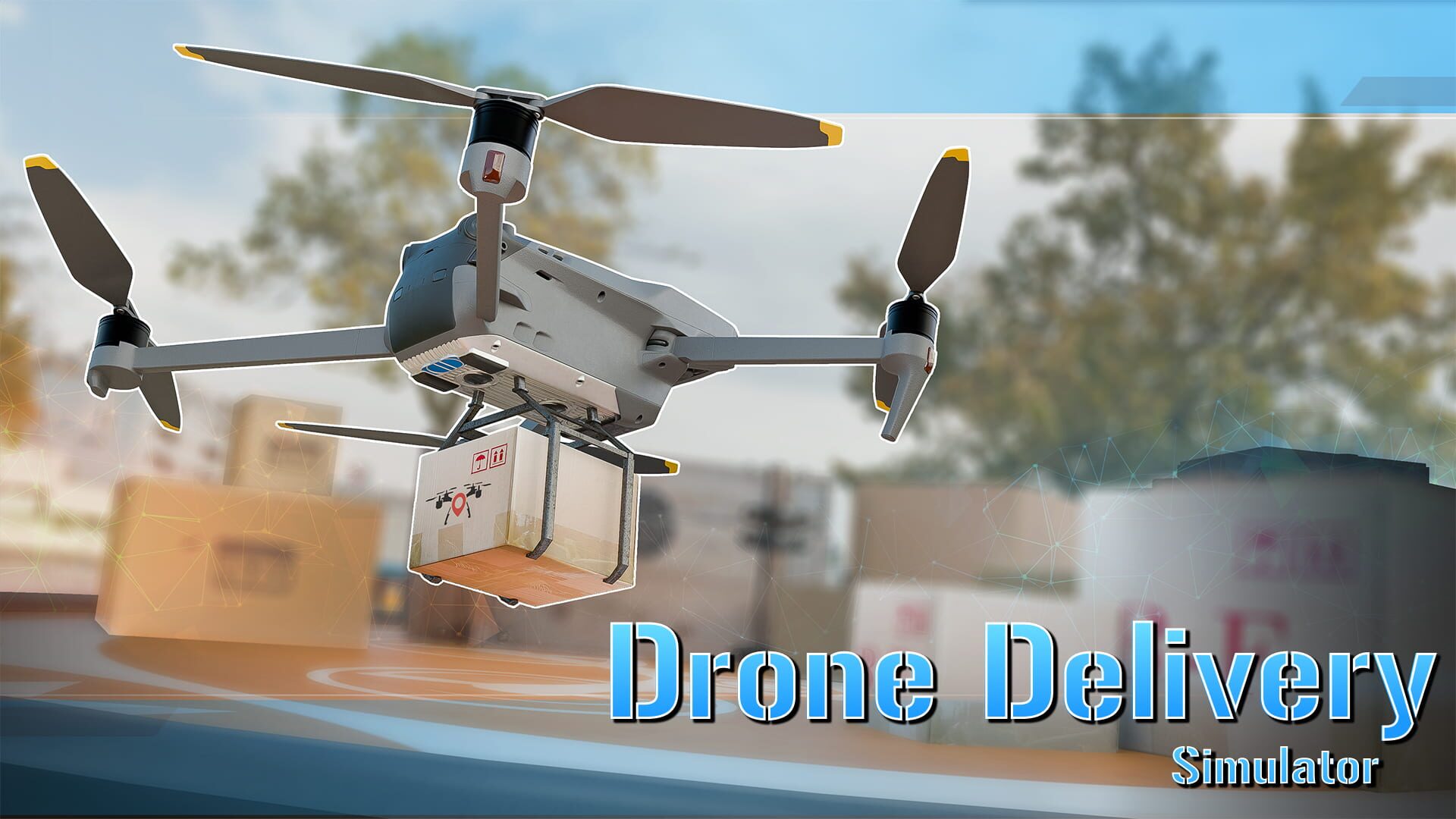 Foto do jogo Drone Delivery Simulator