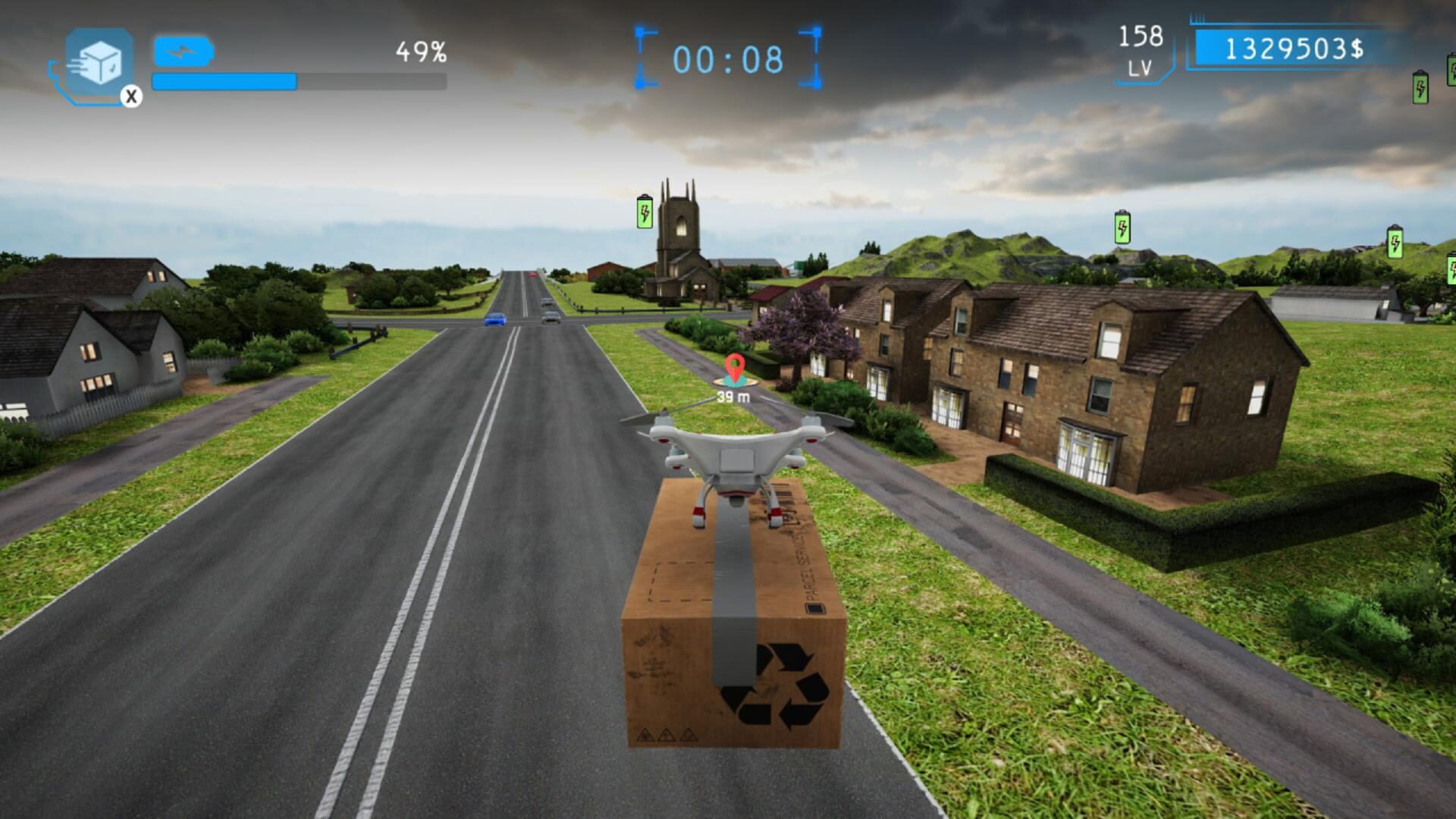 Foto do jogo Drone Delivery Simulator