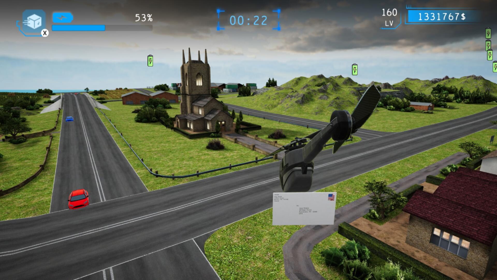 Foto do jogo Drone Delivery Simulator