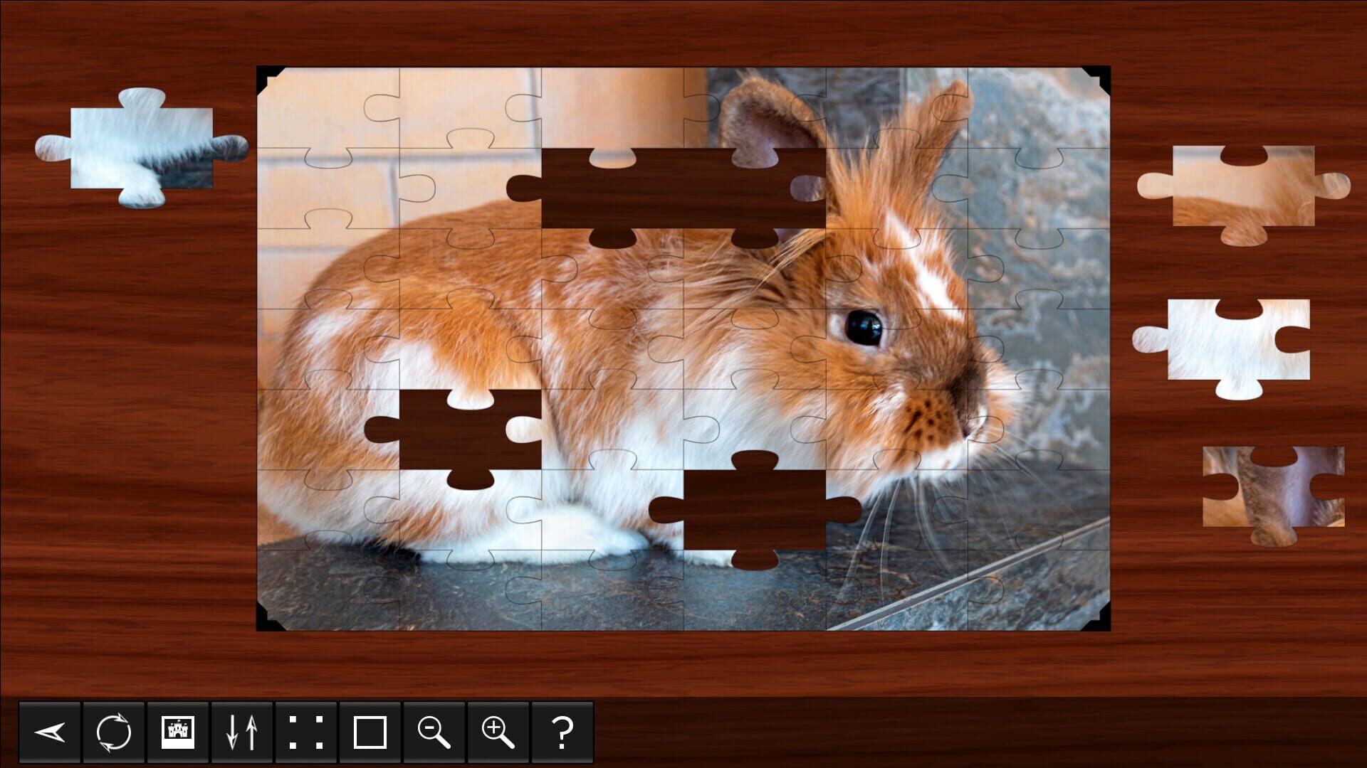 Foto do jogo Jigsaw Puzzle World: Rabbits