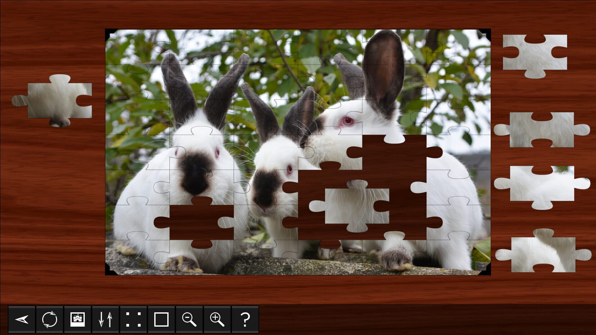 Foto do jogo Jigsaw Puzzle World: Rabbits