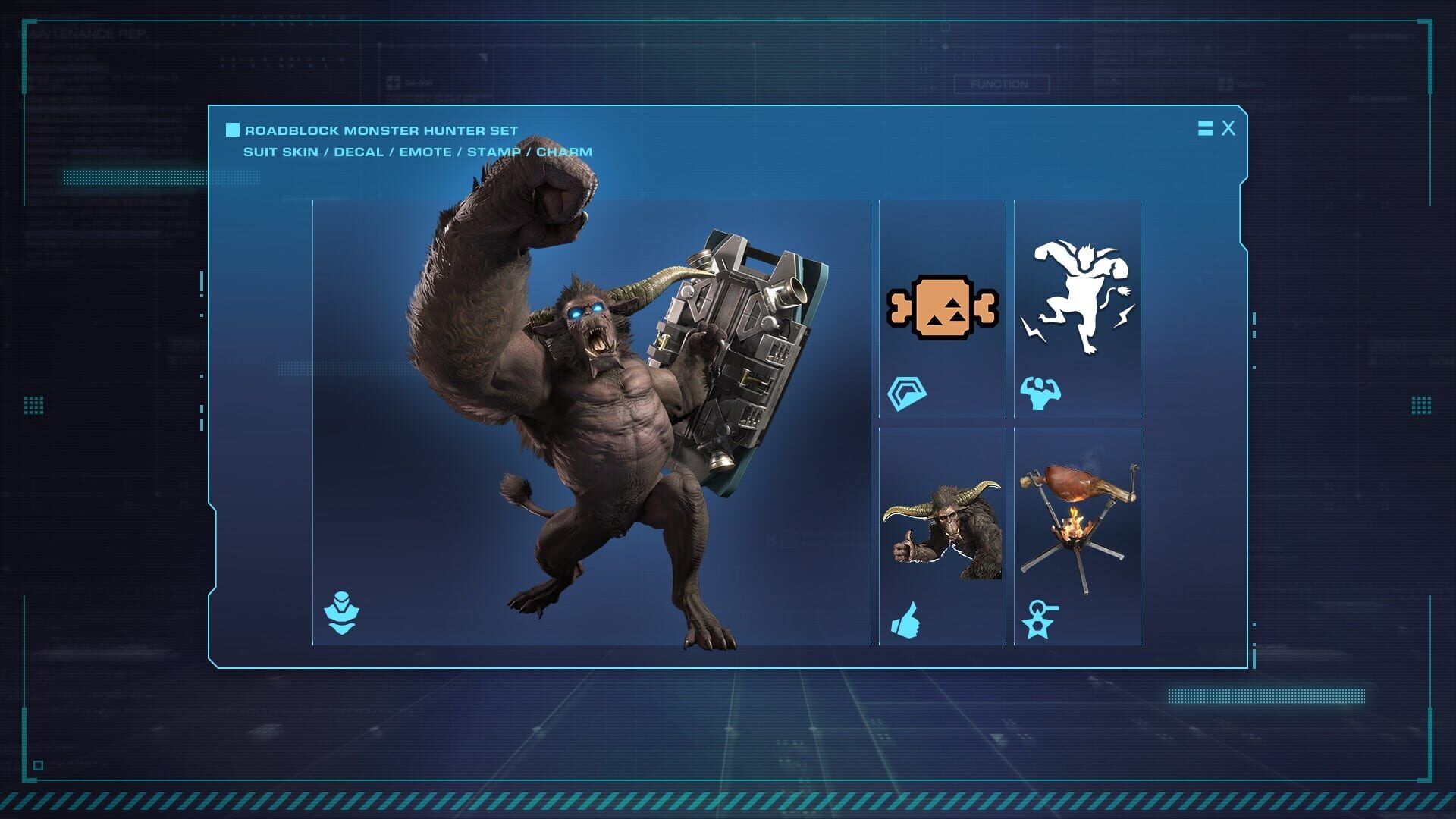 Foto do jogo Exoprimal: Roadblock Monster Hunter Set