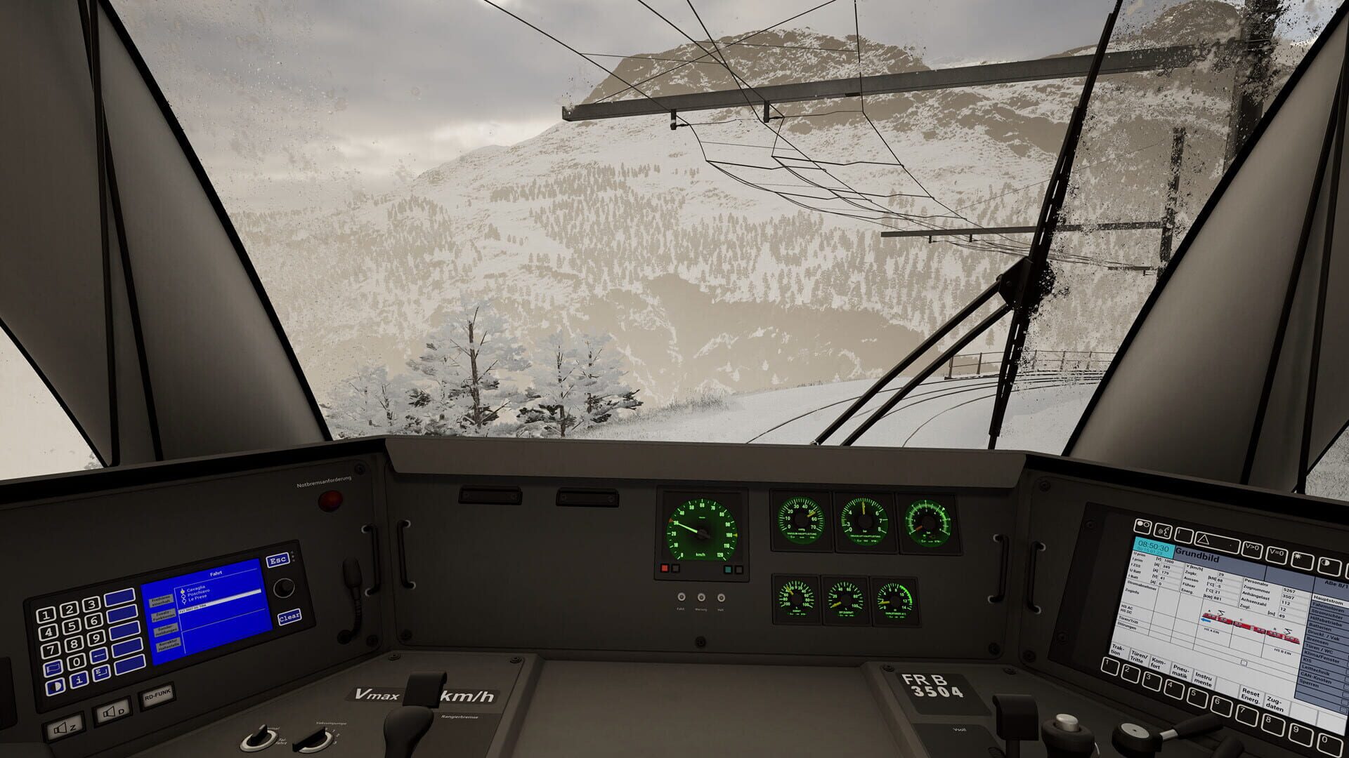 Foto do jogo Train Sim World 4: Berninalinie - Tirano: Ospizio Bernina Route
