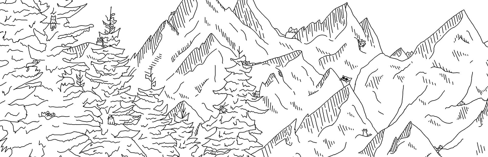 Foto do jogo Looking For Cats In a Badly Drawn Forest