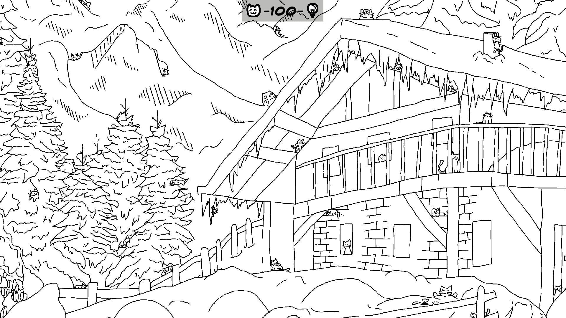 Foto do jogo Looking For Cats In a Badly Drawn Forest