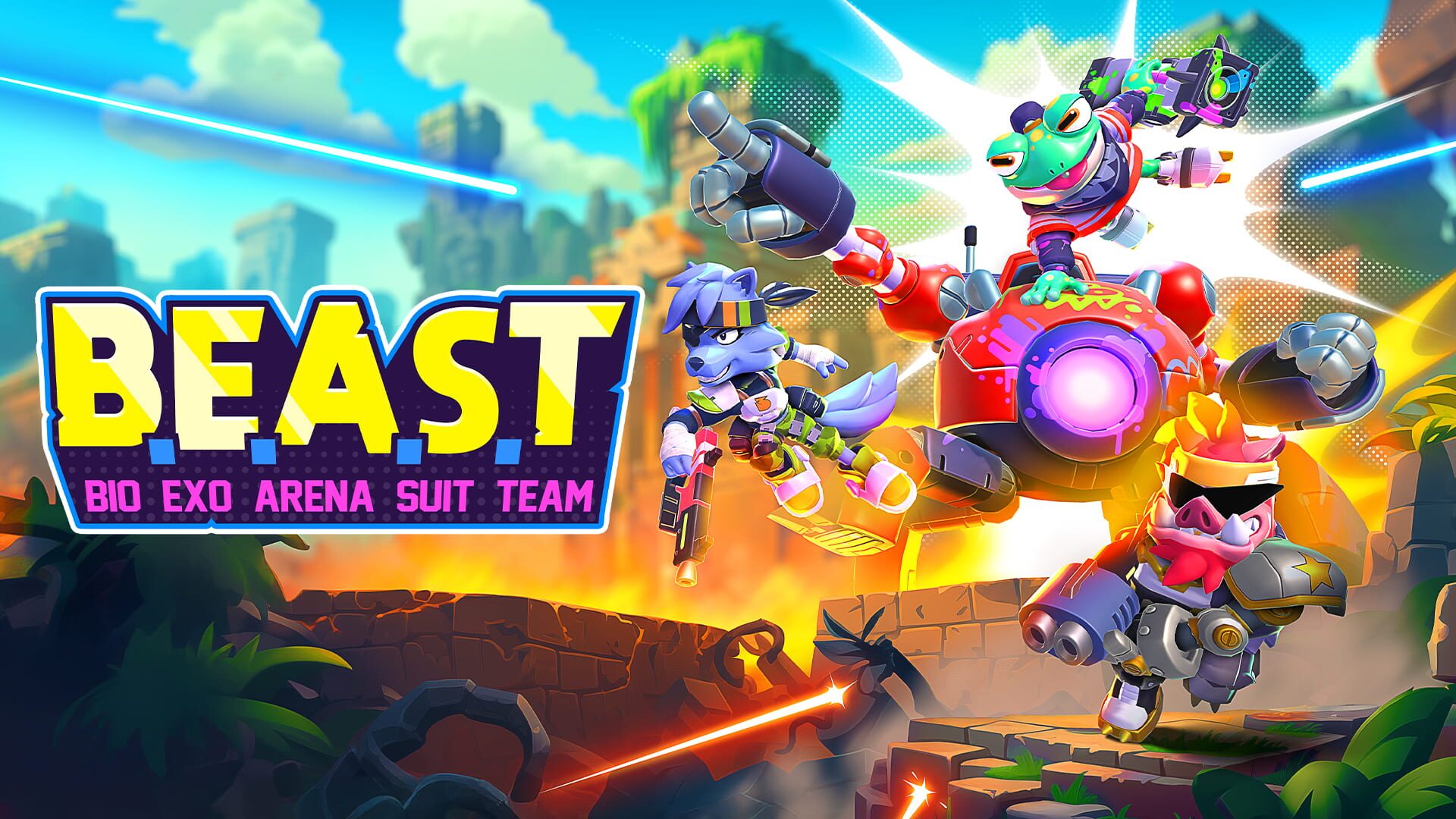 Foto do jogo Beast: Bio Exo Arena Suit Team