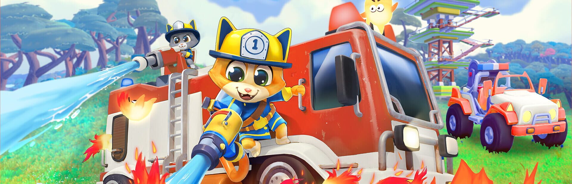 Foto do jogo Leo the Firefighter Cat