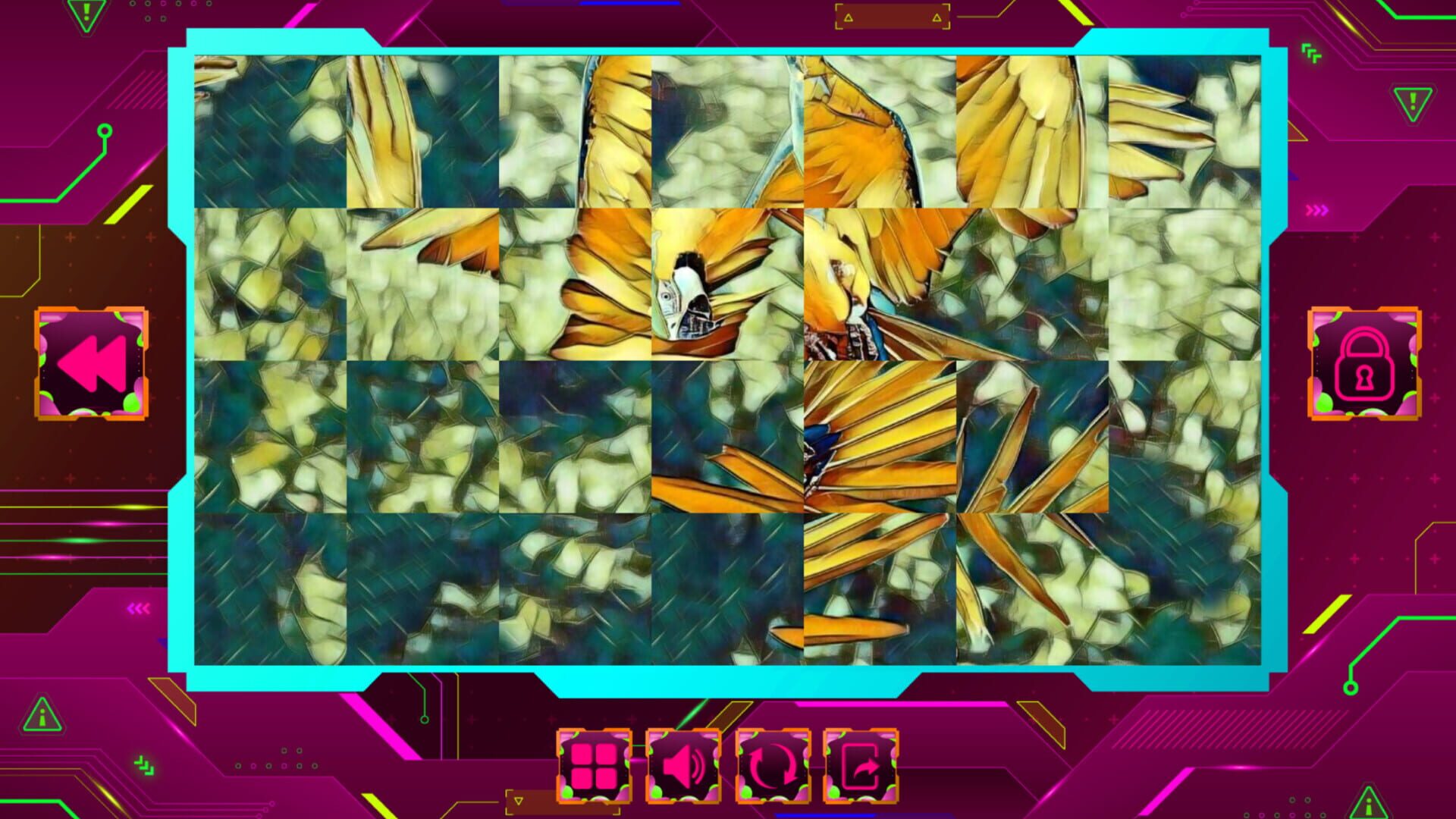 Foto do jogo Twizzle Puzzle: Birds