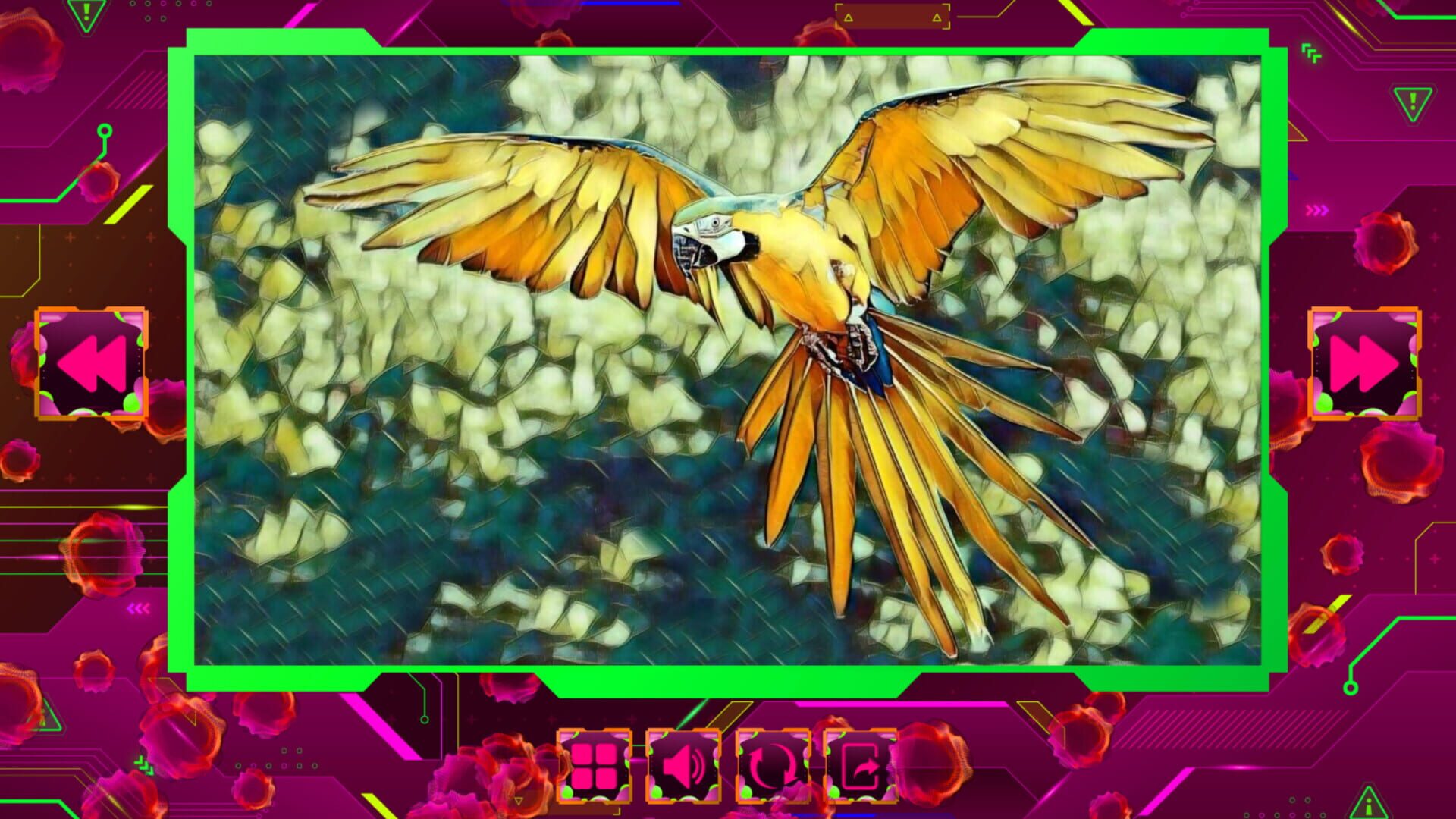 Foto do jogo Twizzle Puzzle: Birds