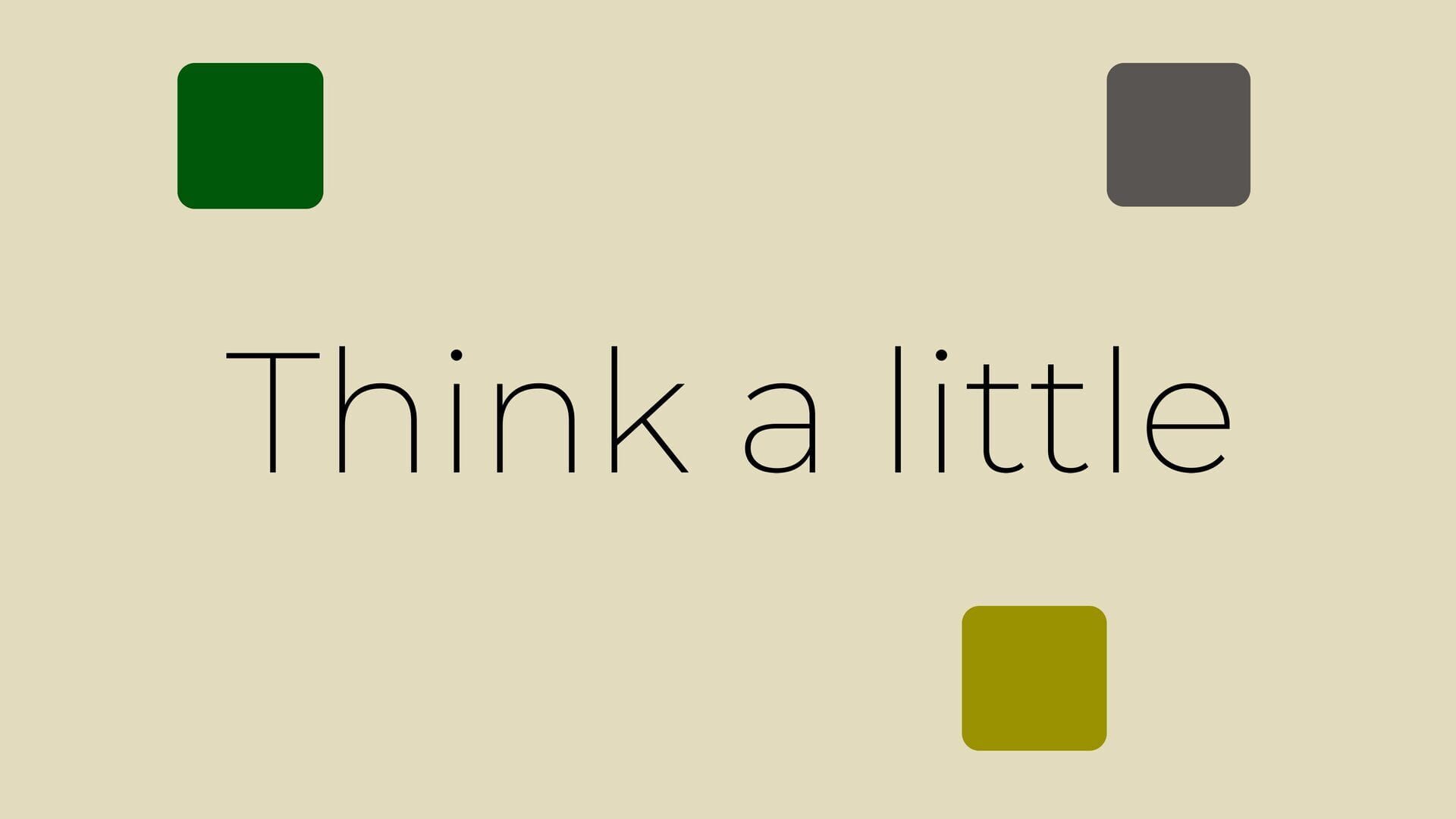 Foto do jogo Think a Little