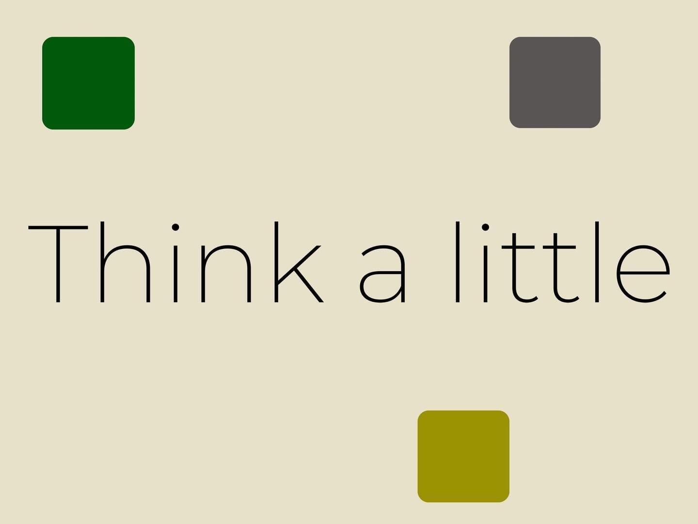 Foto do jogo Think a Little