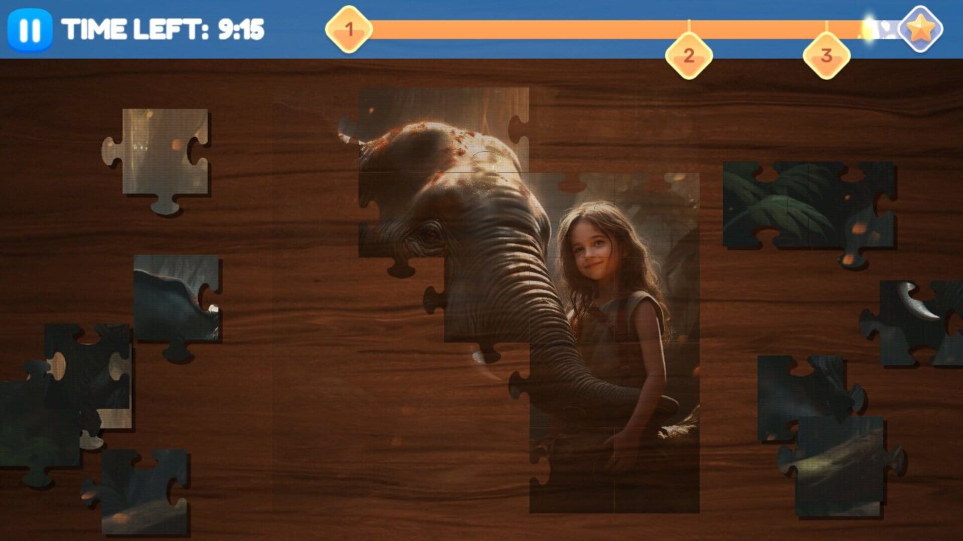 Foto do jogo Jigsaw Zoo