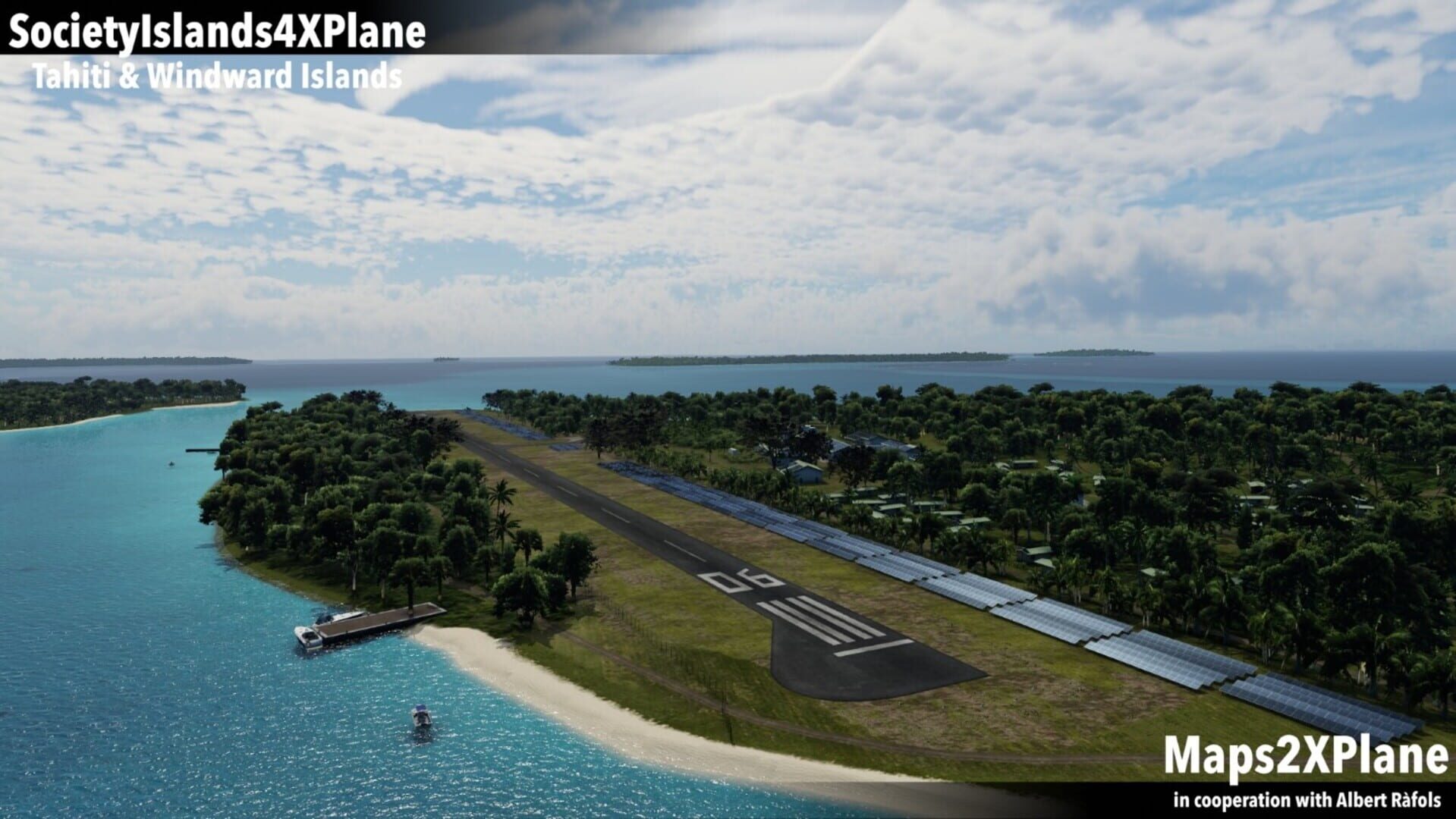 Foto do jogo X-Plane 11: Aerosoft - Society Islands XP: Tahiti & Windward Islands