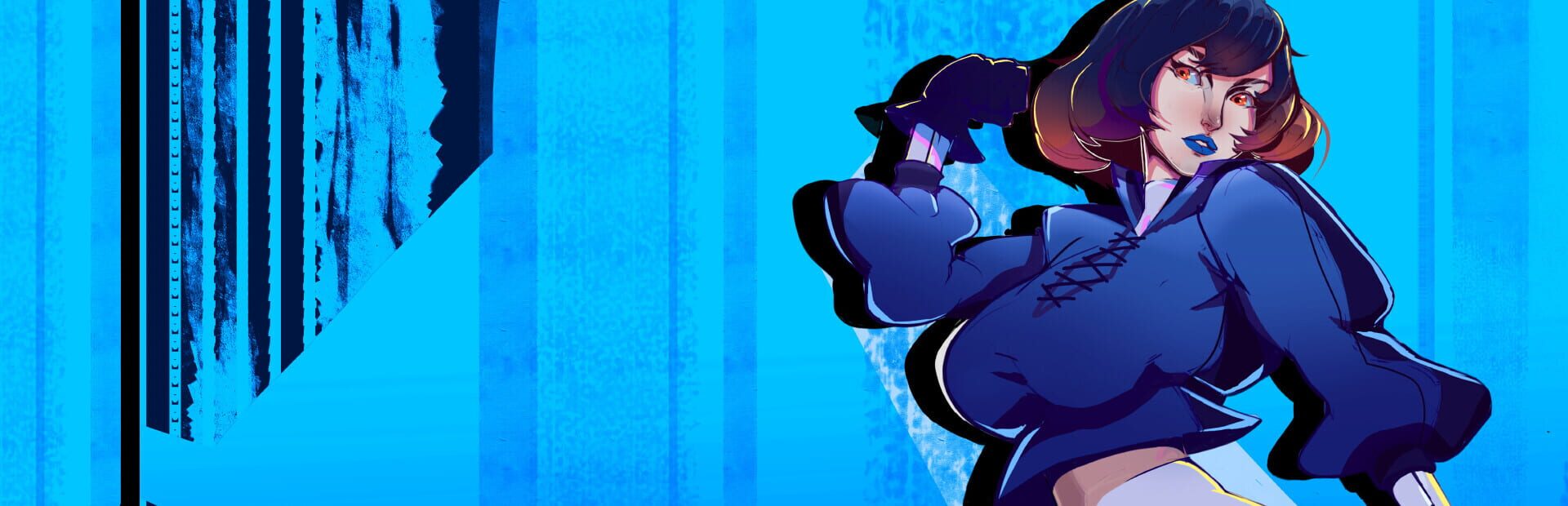 Foto do jogo Glitch Blaster's Waifu
