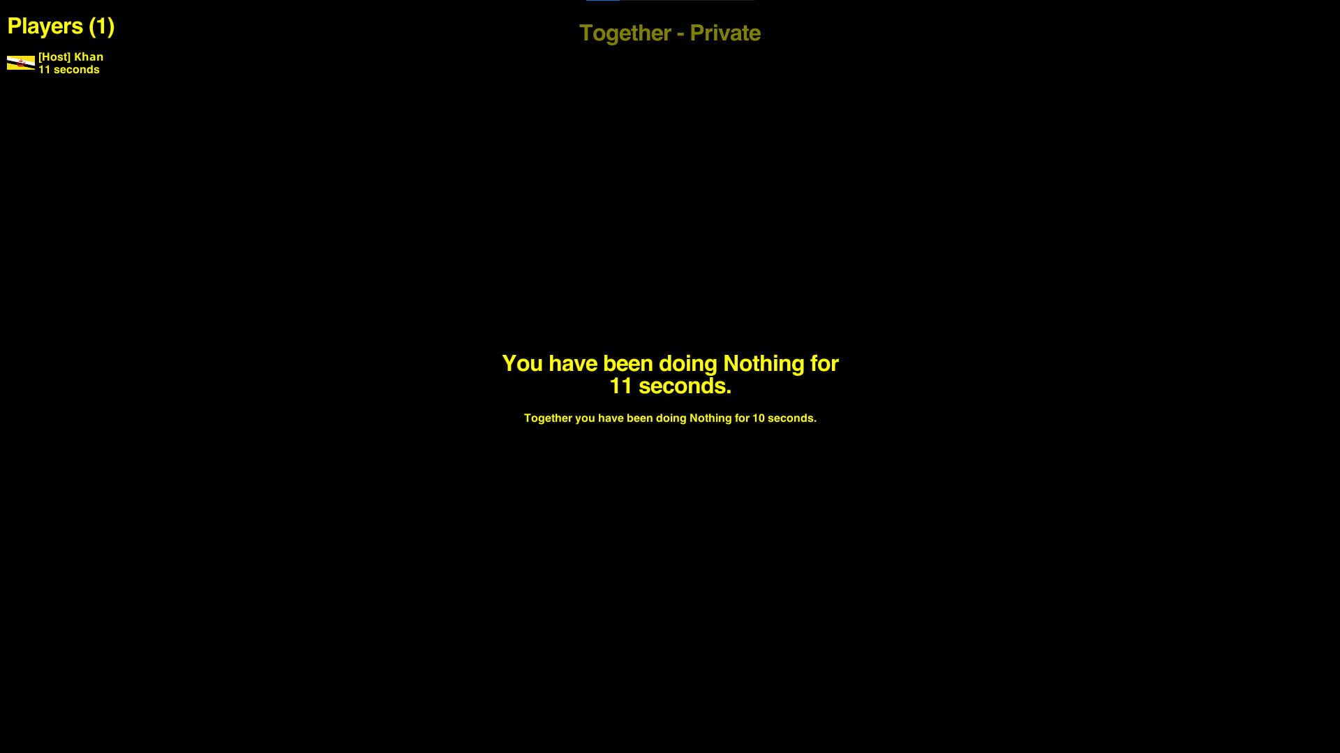 Foto do jogo Nothing Together: Banana Theme