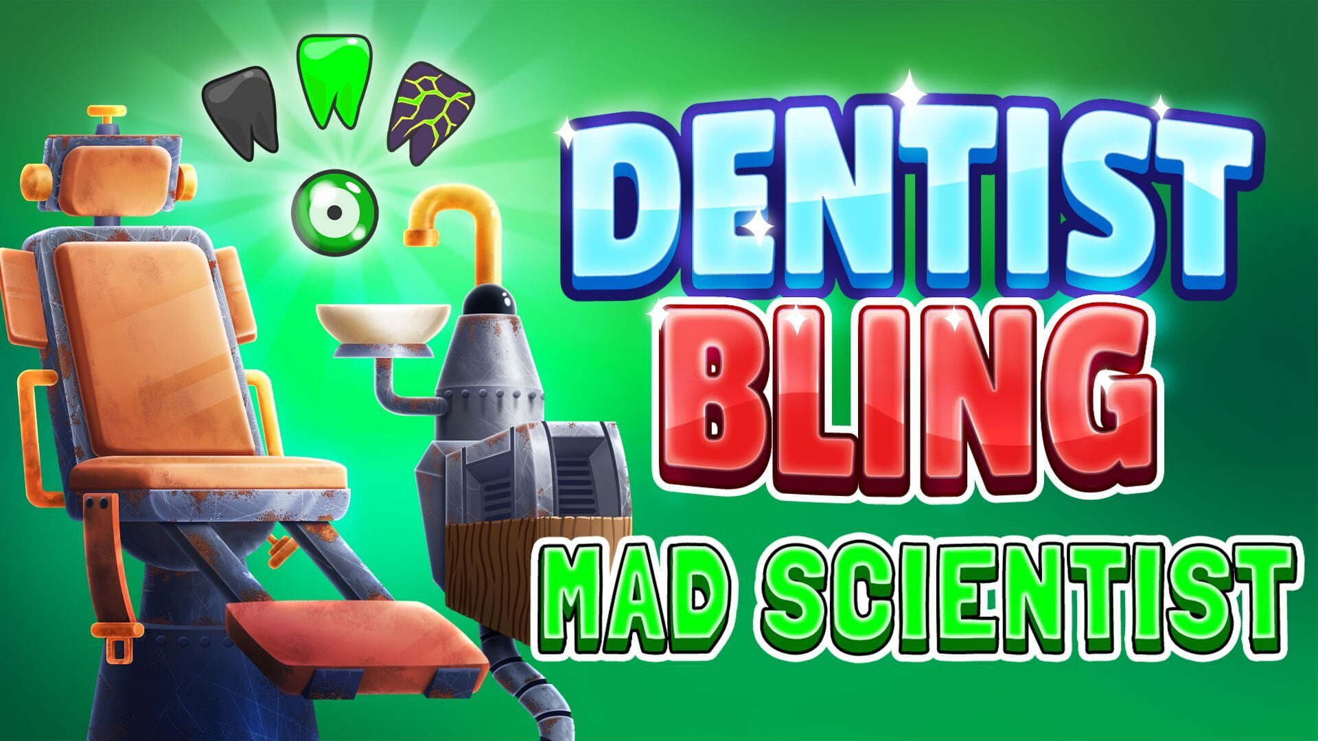 Foto do jogo Dentist Bling: Mad Scientist