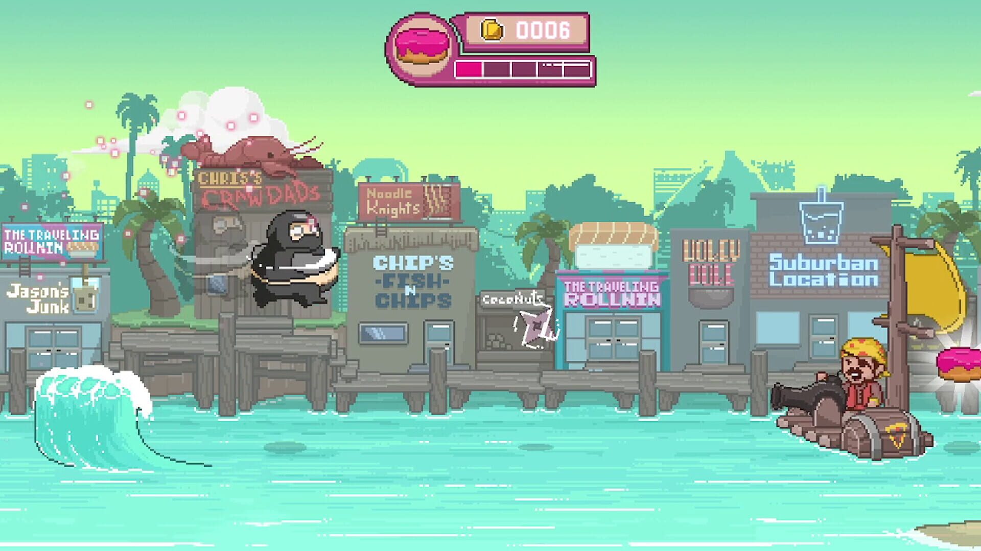 Foto do jogo Ninja Chowdown: Glaze of Glory