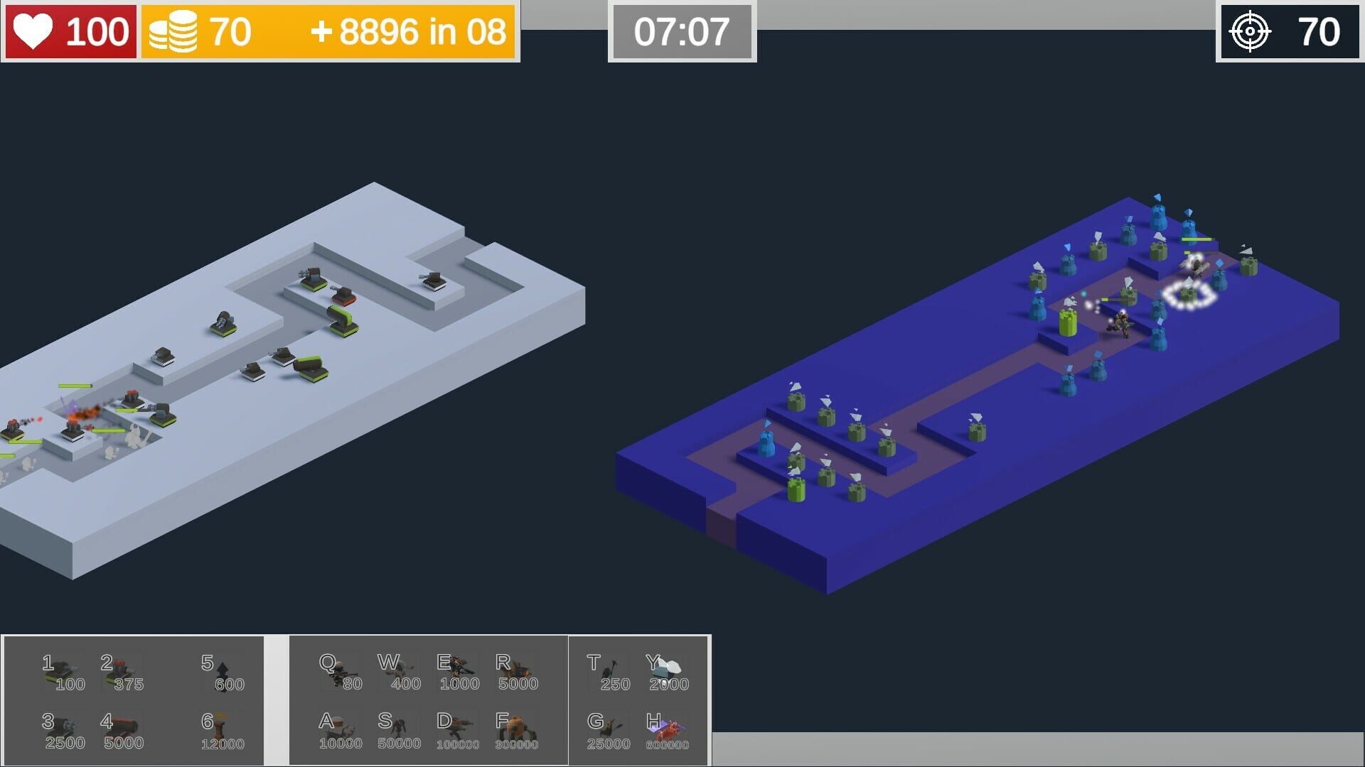 Foto do jogo Invaders Tower Defense Online