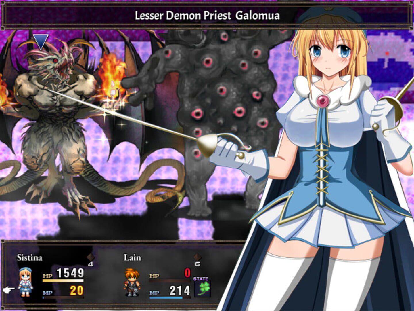 Foto do jogo Sword Princess Sistina