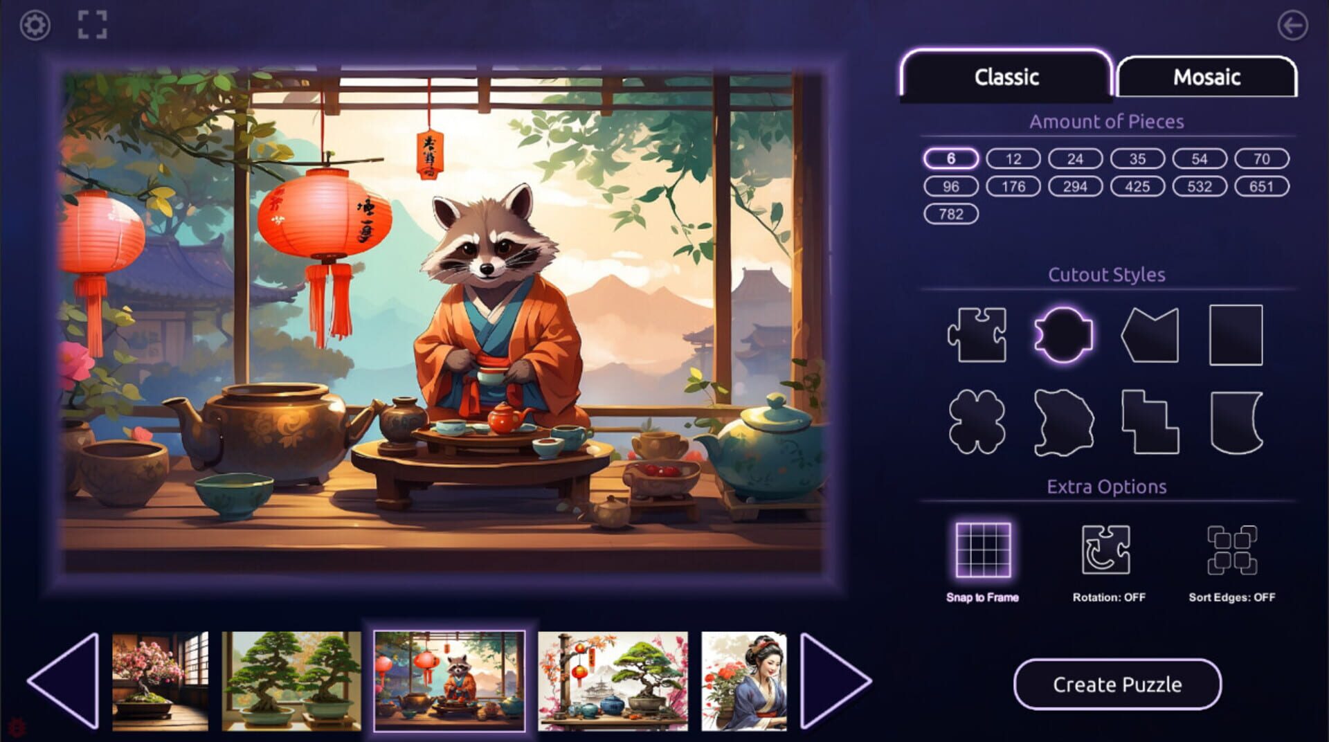 Foto do jogo Master of Pieces: Jigsaw Puzzle - Bonsai
