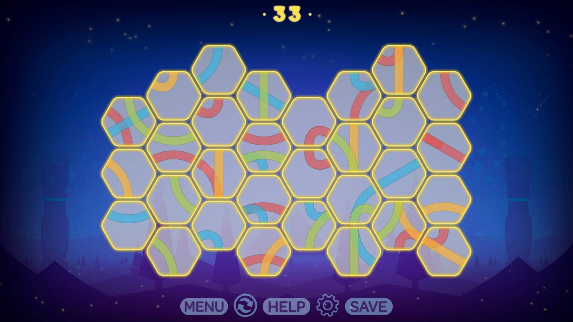 Foto do jogo Puzzle: Lines and Knots 2