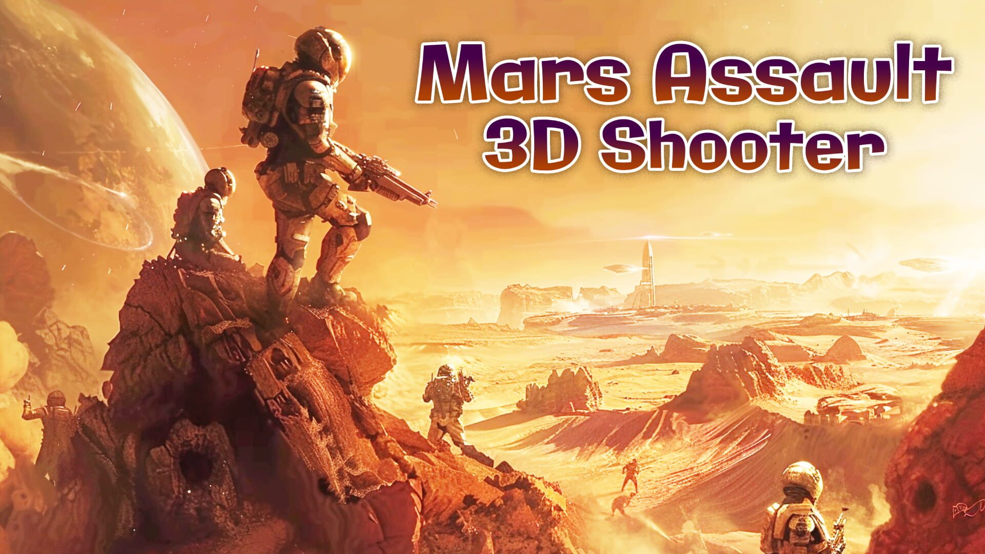 Foto do jogo Mars Assault: 3D Shooter