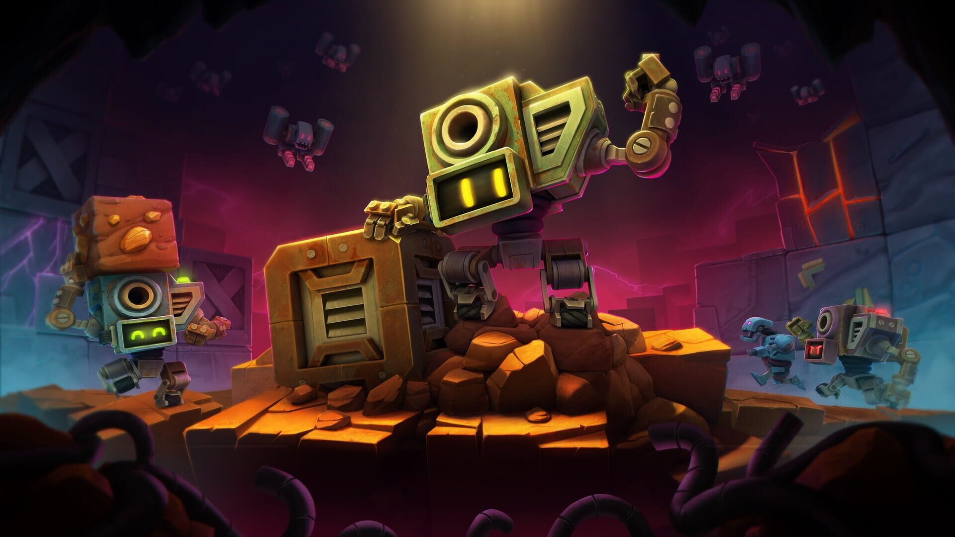 Foto do jogo SteamWorld Build: Mechanized