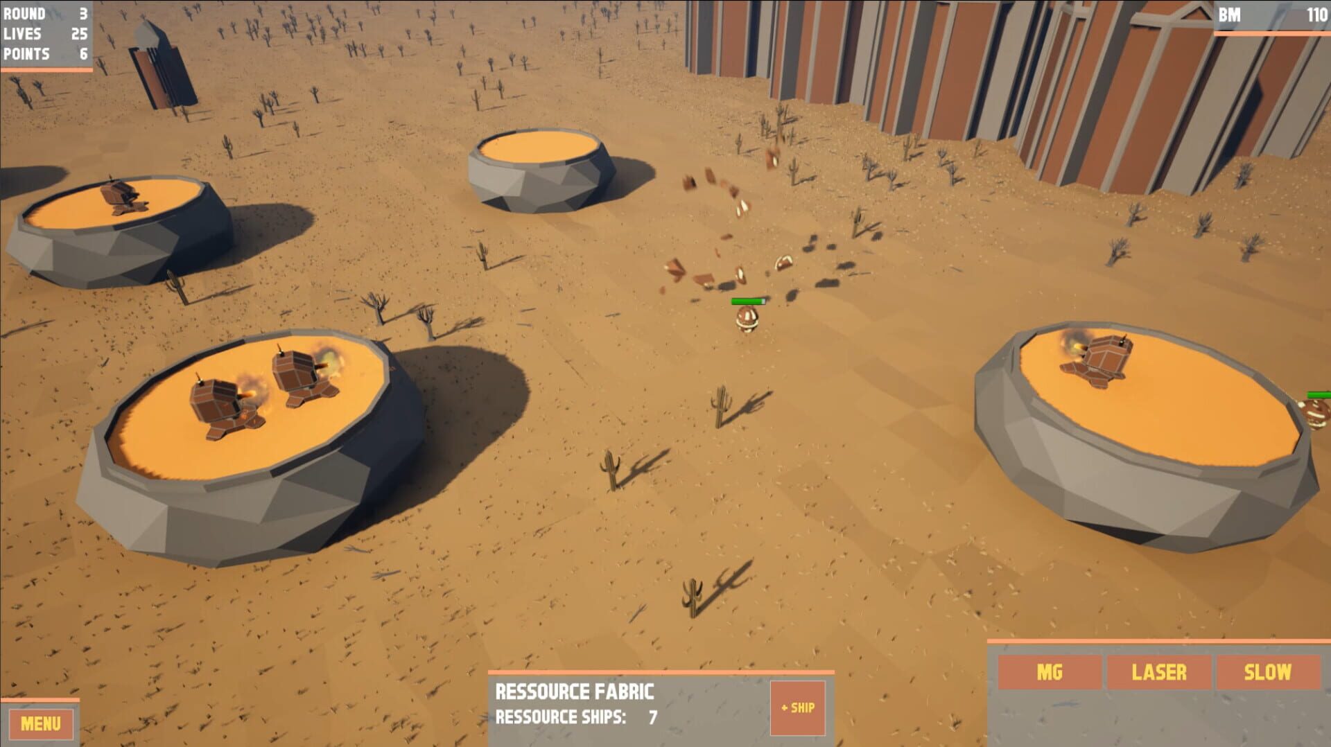 Foto do jogo LowPoly Towerdefense