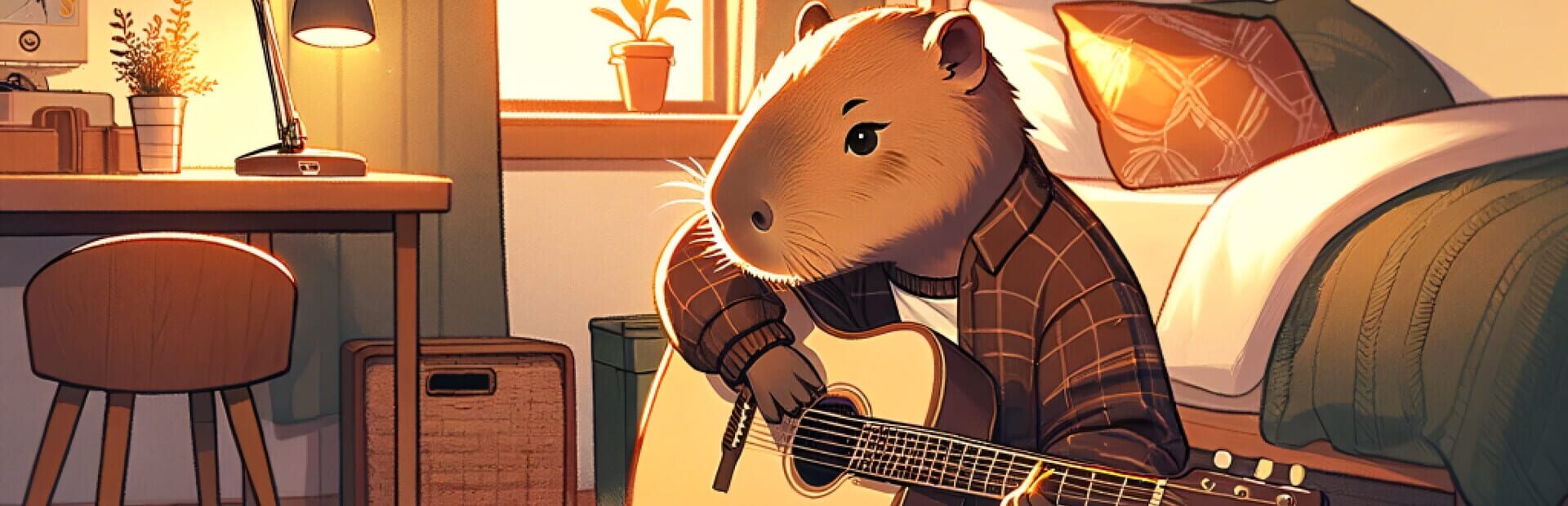 Foto do jogo Just a Cute Capybara Puzzle