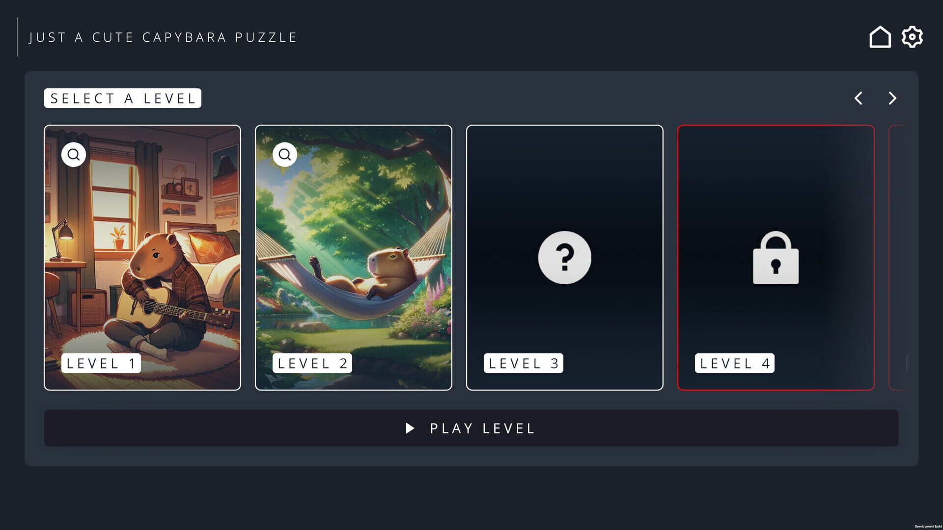 Foto do jogo Just a Cute Capybara Puzzle