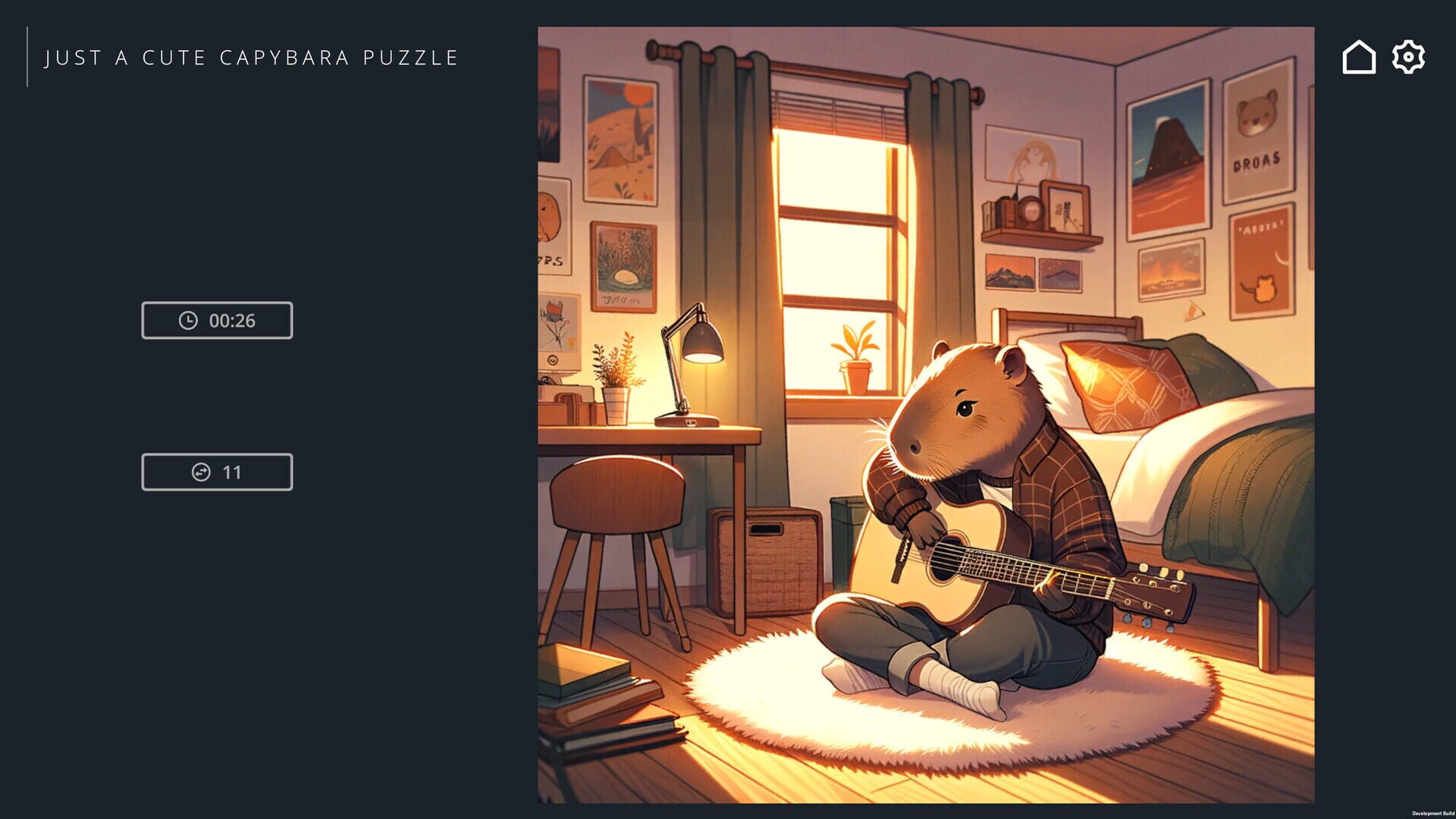 Foto do jogo Just a Cute Capybara Puzzle