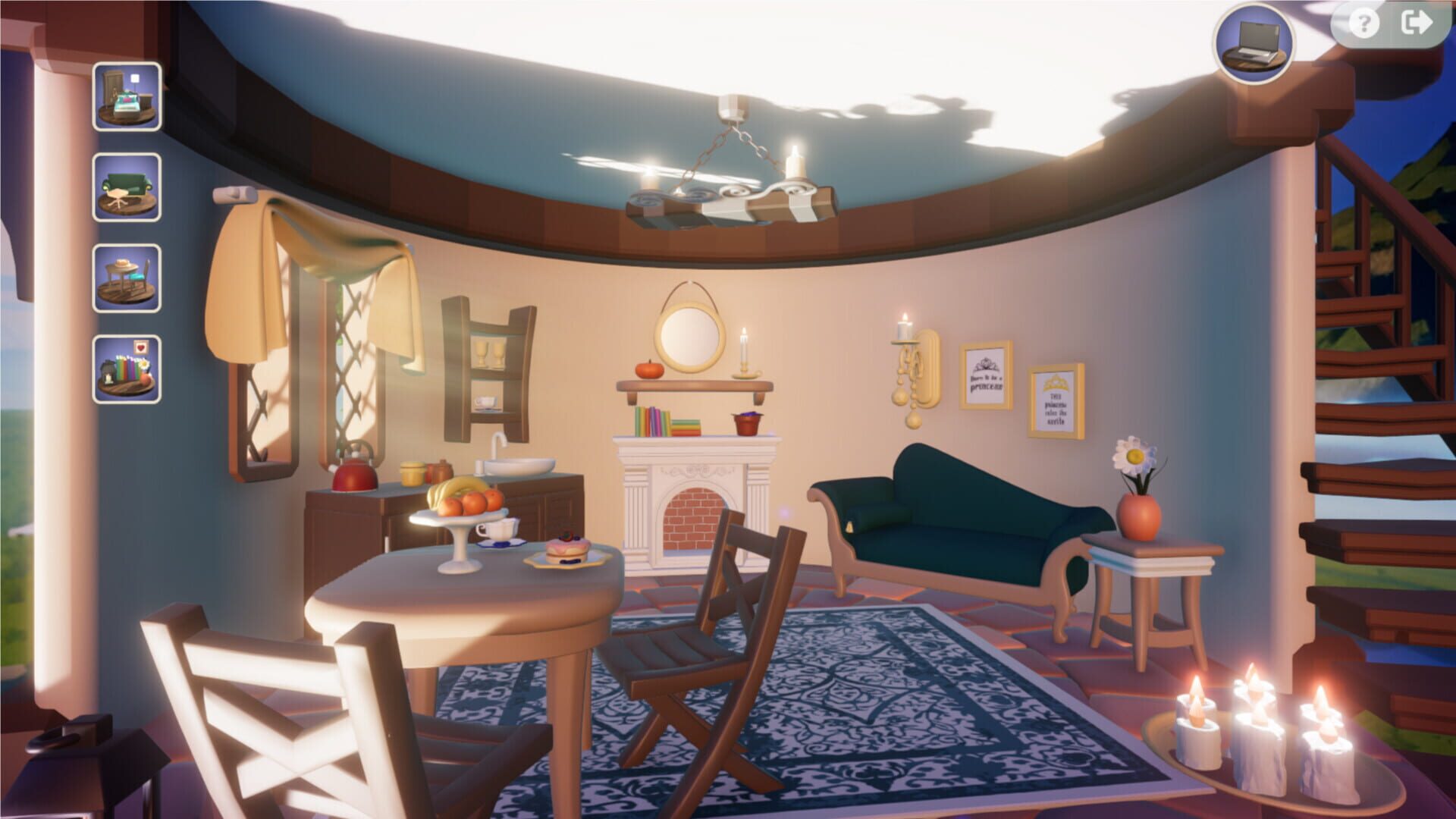 Foto do jogo Fairytale Furnishing