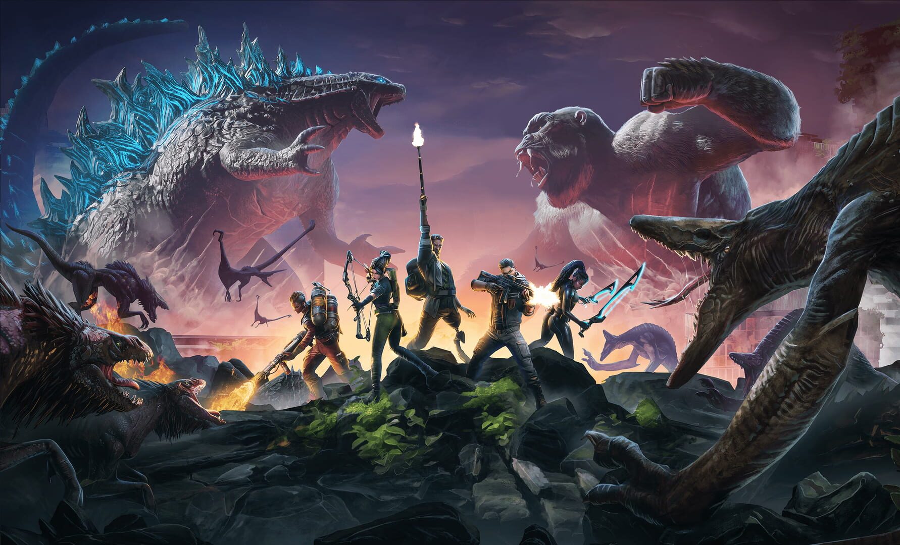 Foto do jogo Godzilla x Kong: Titan Chasers
