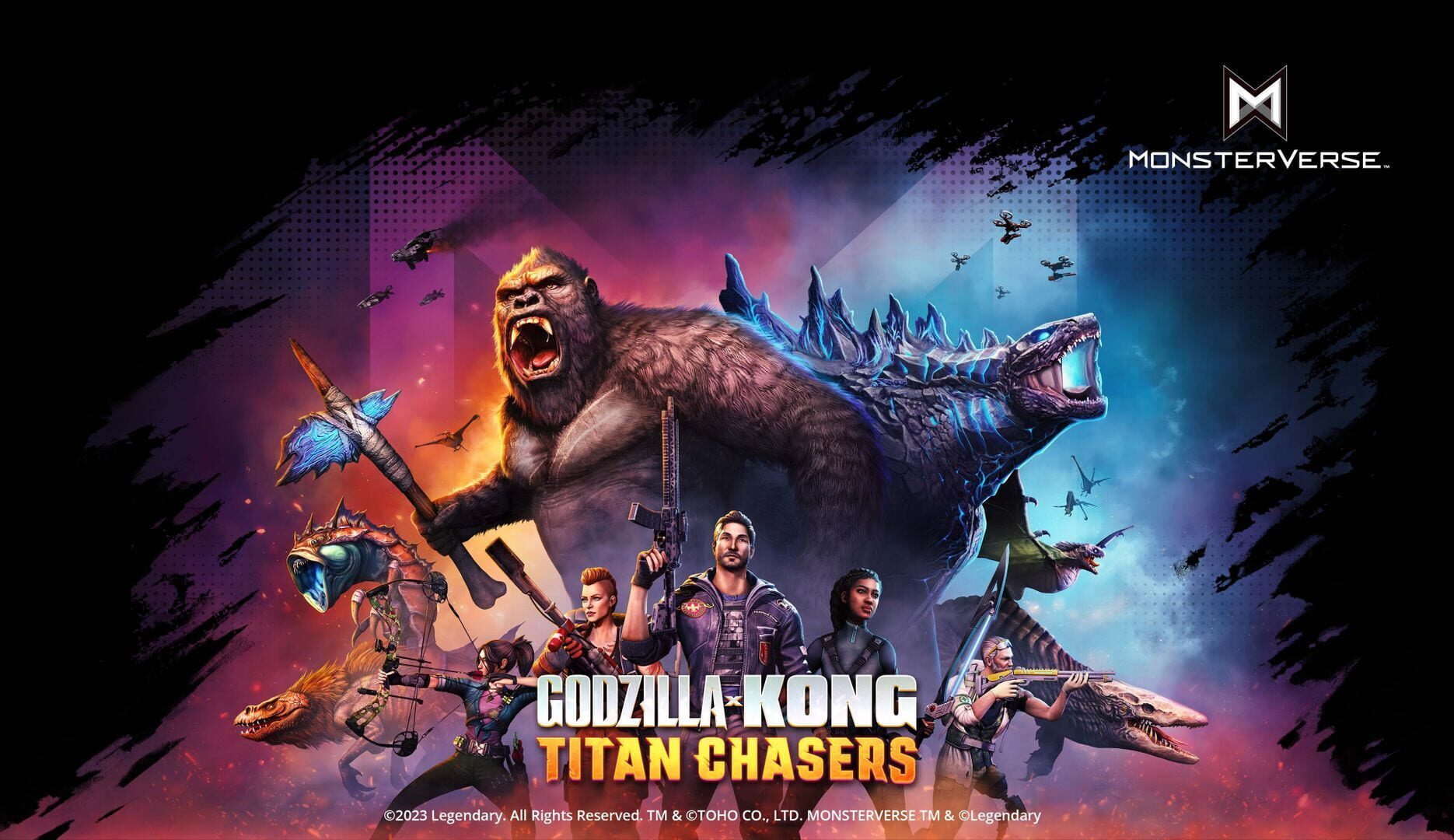Foto do jogo Godzilla x Kong: Titan Chasers