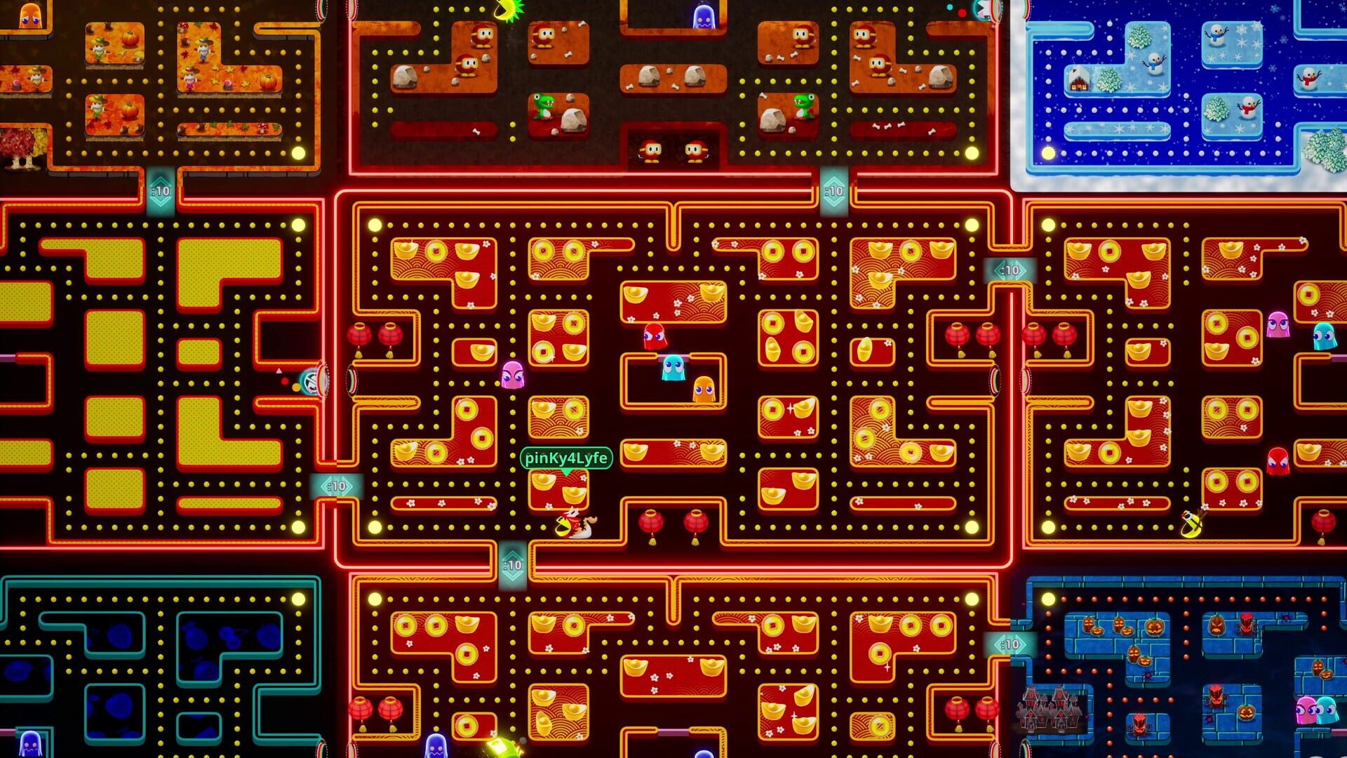 Foto do jogo Pac-Man Mega Tunnel Battle: Chomp Champs - Deluxe Edition