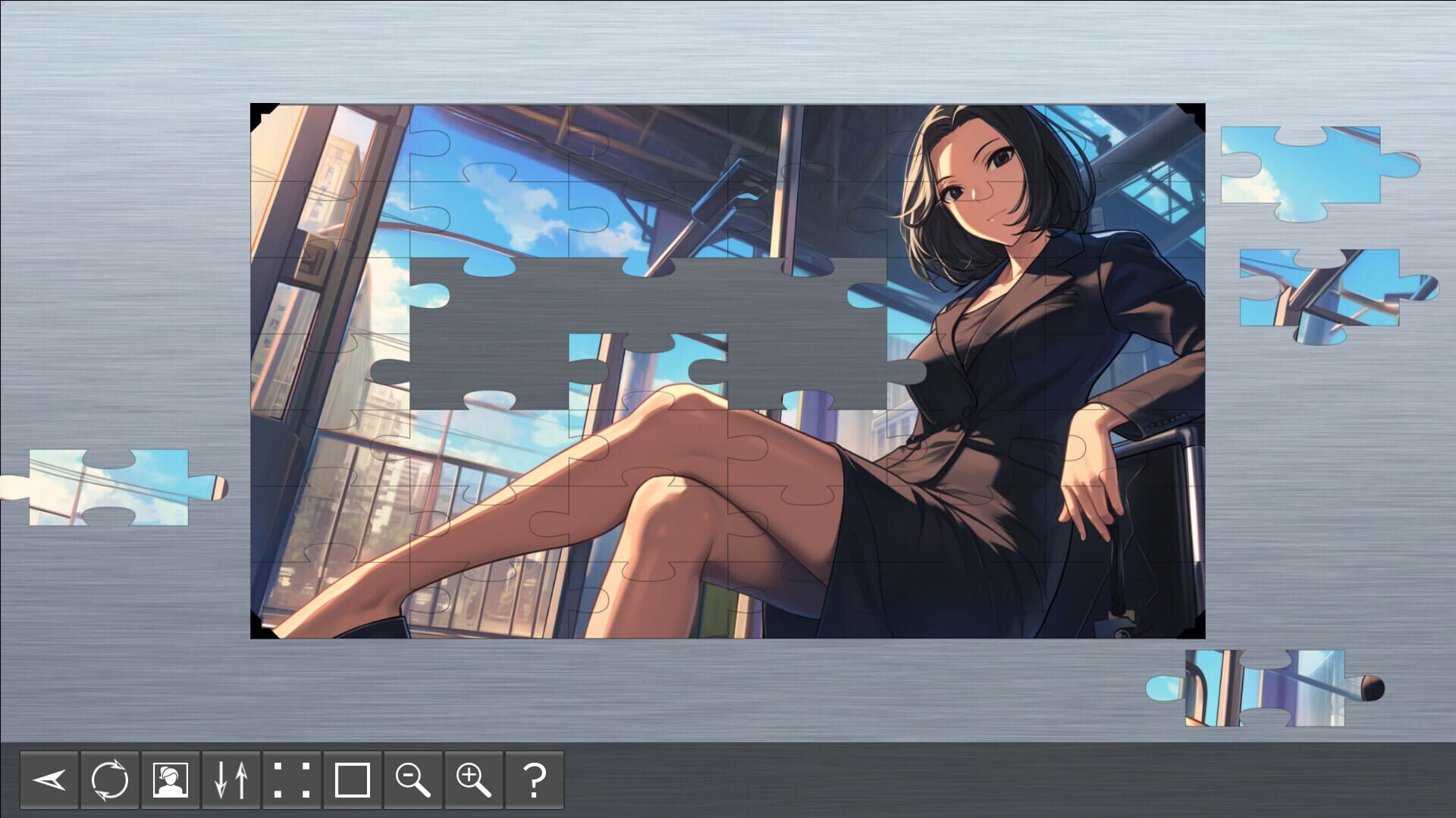 Foto do jogo Anime Girl Puzzles: Akari