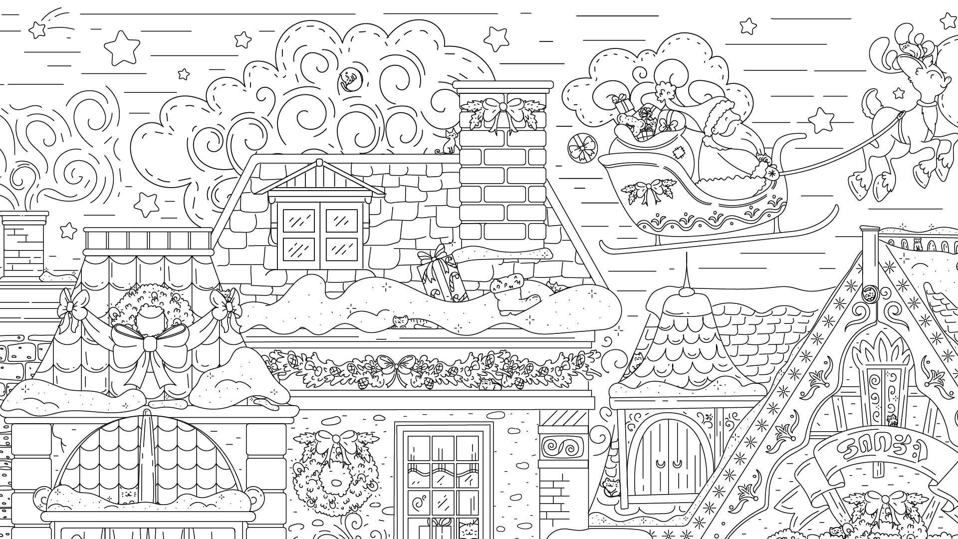 Foto do jogo Cats Hidden in Christmas