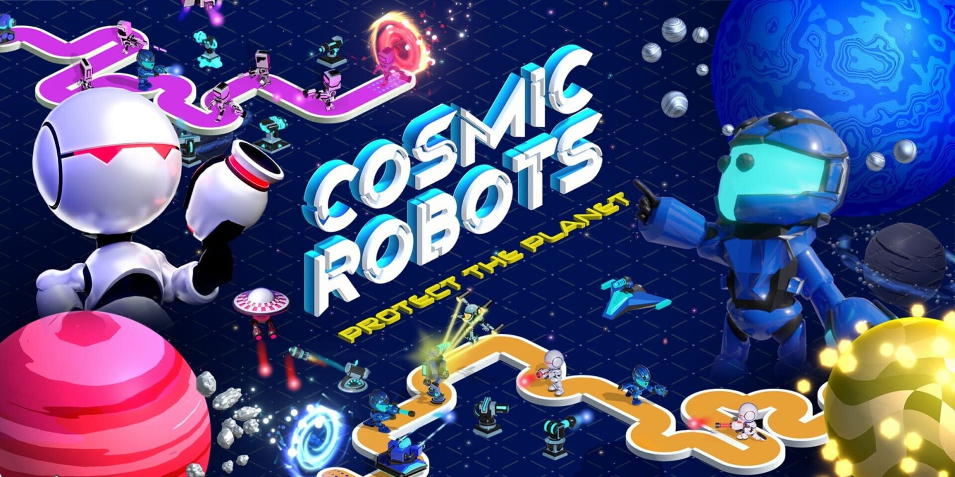 Foto do jogo Cosmic Robots