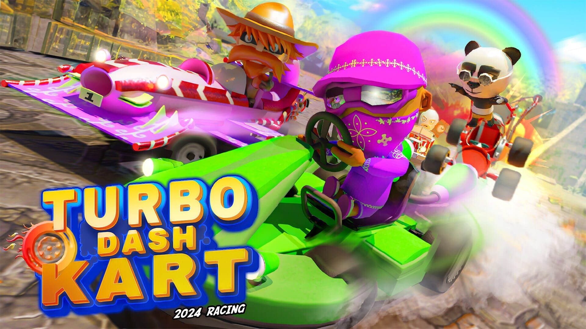 Foto do jogo Turbo Dash Kart 2024 Racing